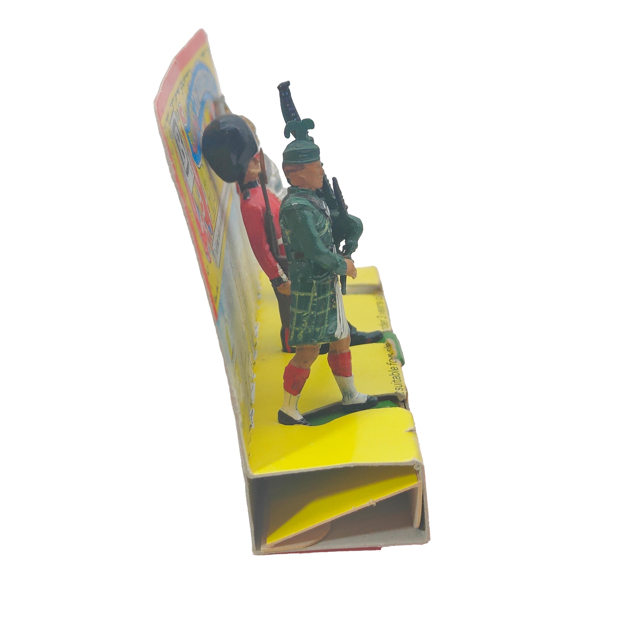 Britains New Metal Models Highland Bagpiper Foot Guard & Life Guard 1986