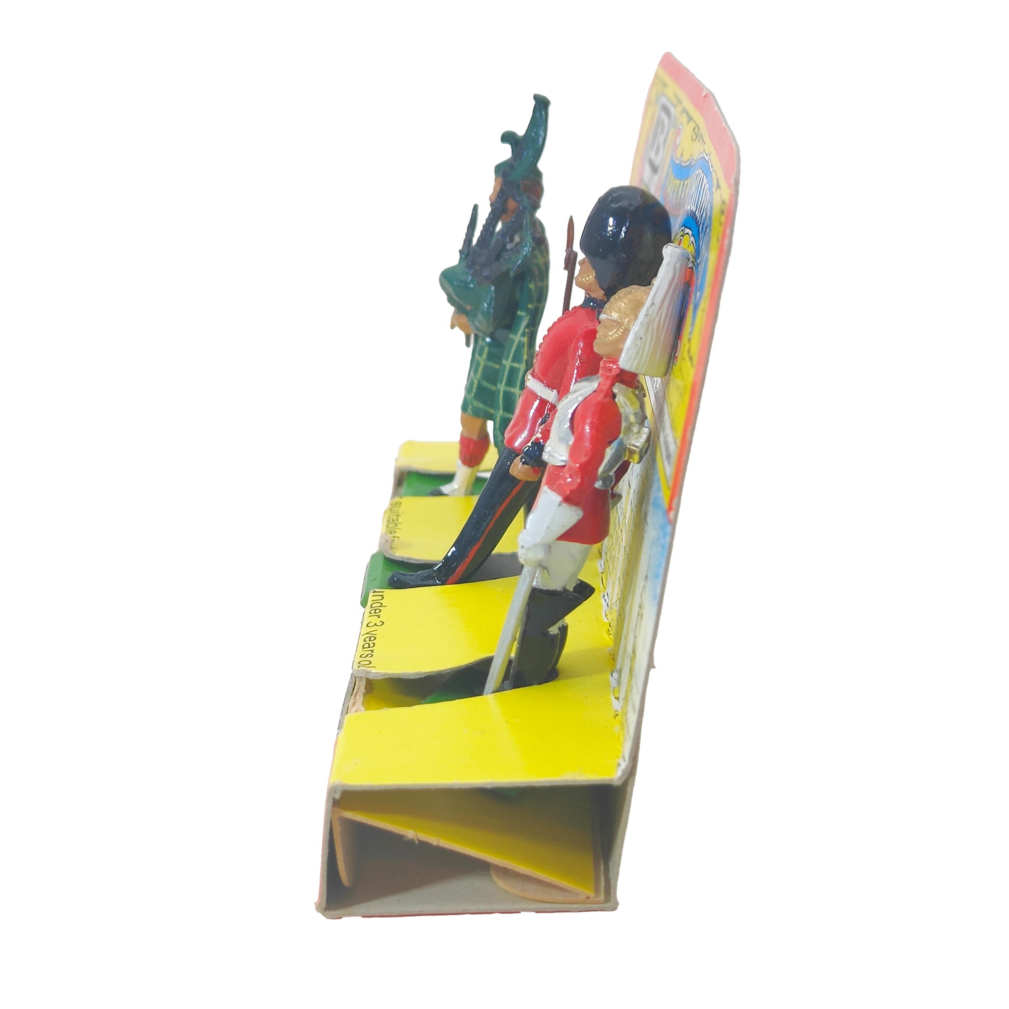 Britains New Metal Models Highland Bagpiper Foot Guard & Life Guard 1986