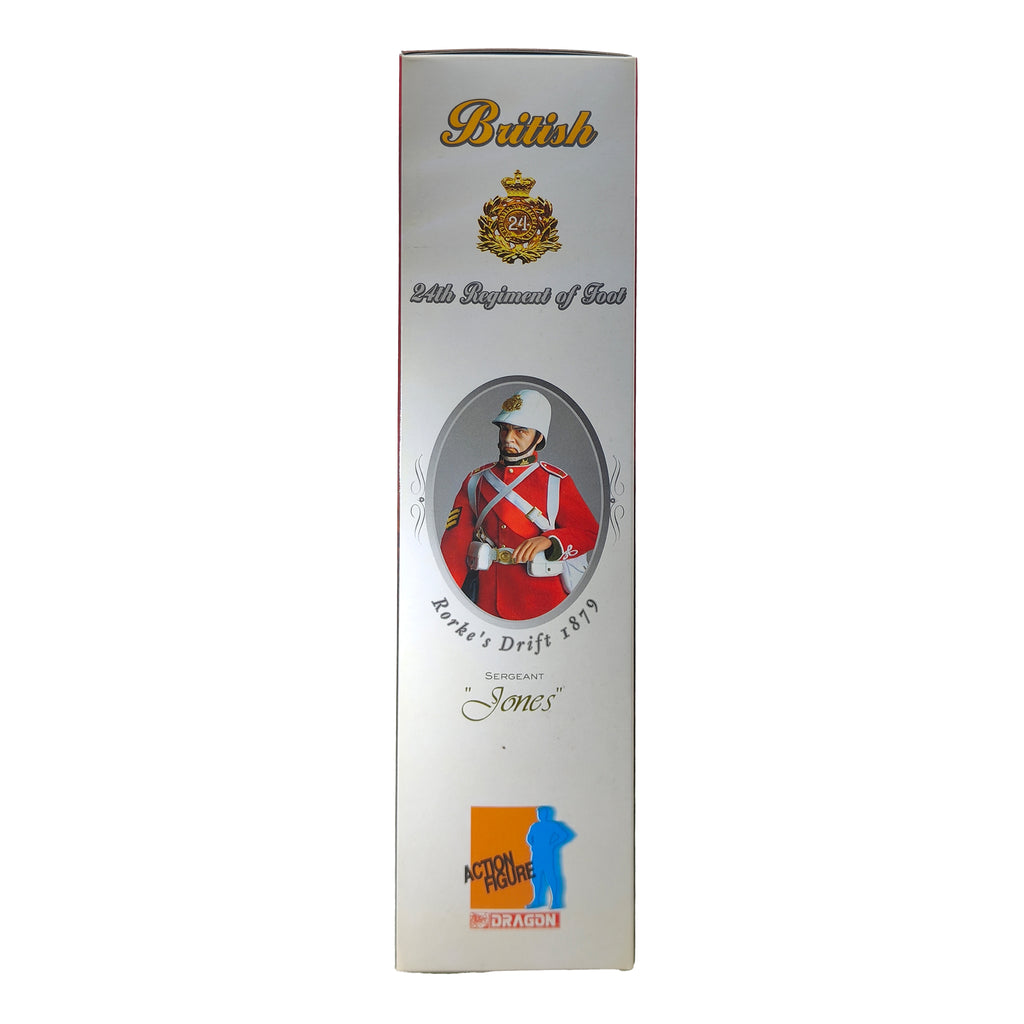 British 24th Regiment Of Foot Rorkes Drift 1879 Sergeant Jones  1:6 Dragon Models Action Figure 30cm – Military, Vintage Brands, 30 cm, 2003, pre-owned collector piece, Uncanny Collectibles Dublin Ireland