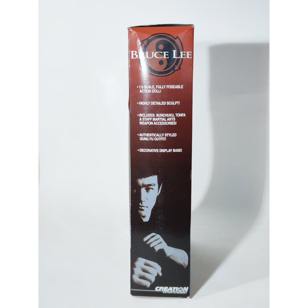 Bruce Lee Creation Entertainment 12-Inch Action Figure – Movie Icons & Heroes, Creative Entertainment, 30 cm, 1999, pre-owned collector piece, Uncanny Collectibles Dublin Ireland