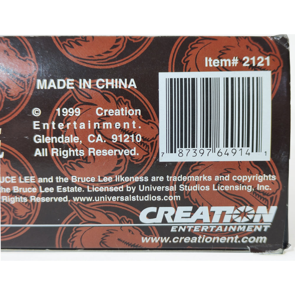 Bruce Lee Creation Entertainment 12-Inch Action Figure – Movie Icons & Heroes, Creative Entertainment, 30 cm, 1999, pre-owned collector piece, Uncanny Collectibles Dublin Ireland