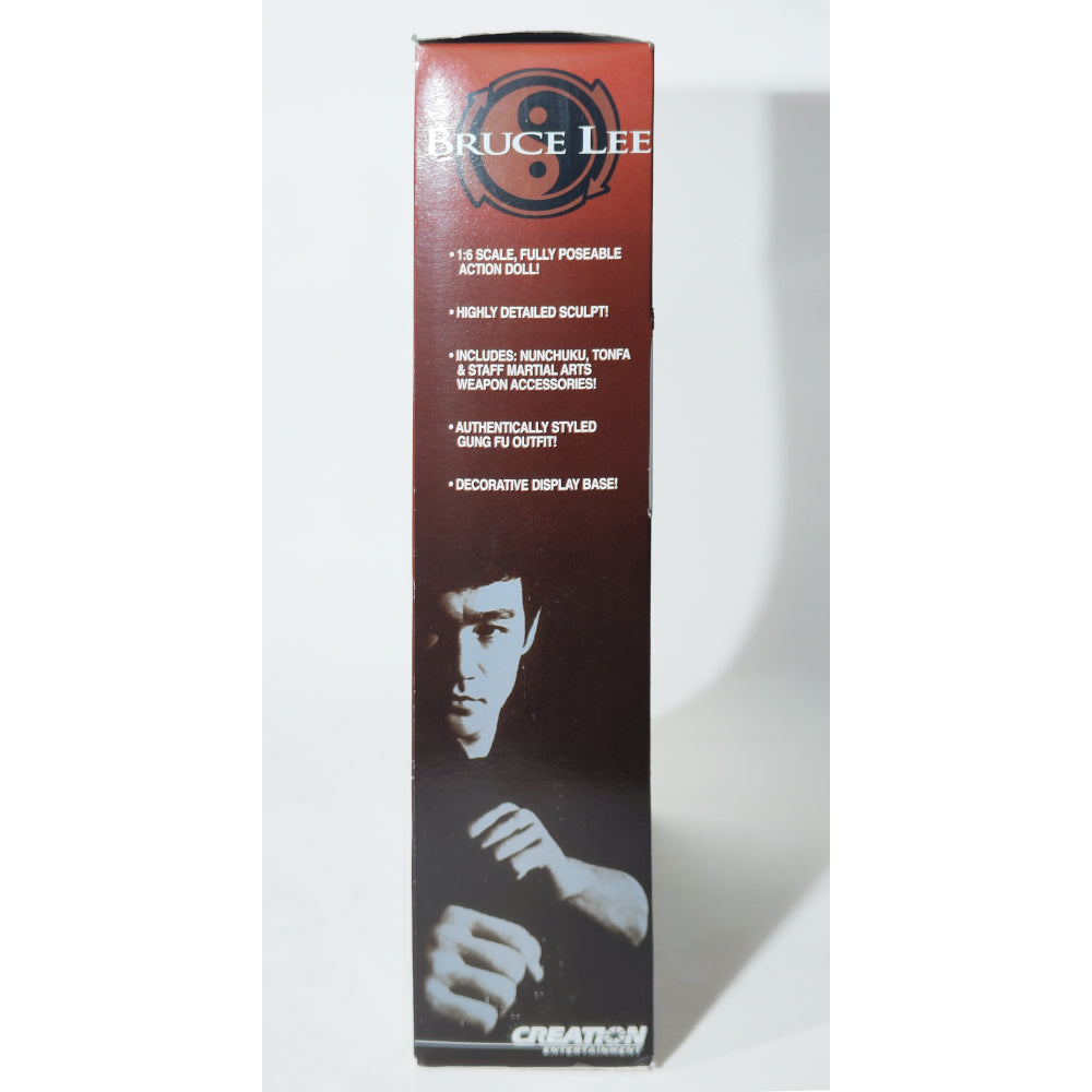 Bruce Lee Creation Entertainment 12-Inch Action Figure – Movie Icons & Heroes, Creative Entertainment, 30 cm, 1999, pre-owned collector piece, Uncanny Collectibles Dublin Ireland