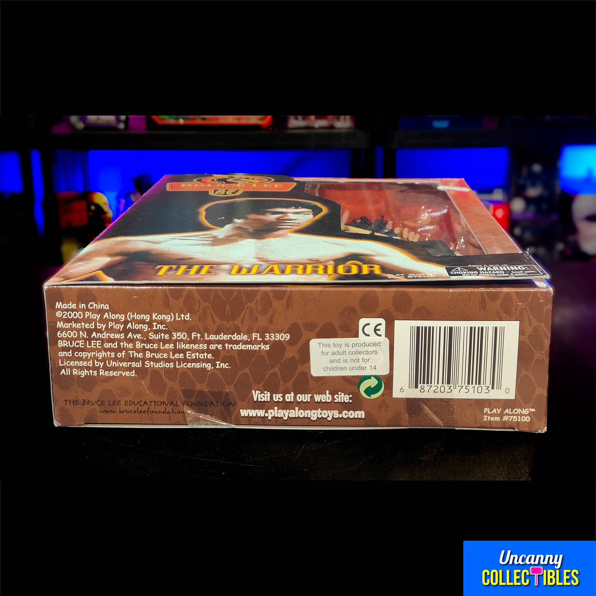 Bruce Lee Dragon Series  The Warrior Play Along Toys Action Figure 30cm