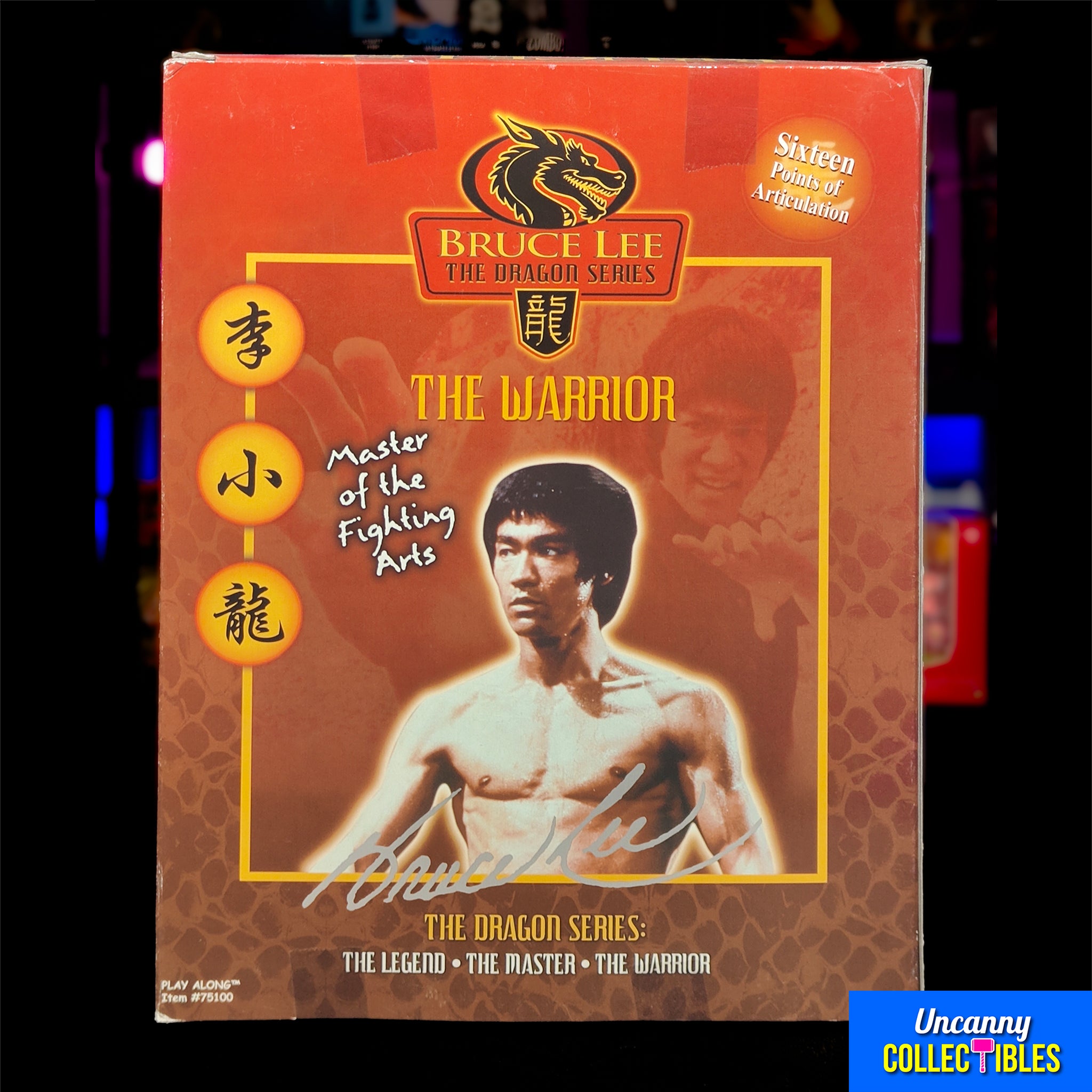 Bruce Lee Dragon Series  The Warrior Play Along Toys Action Figure 30cm
