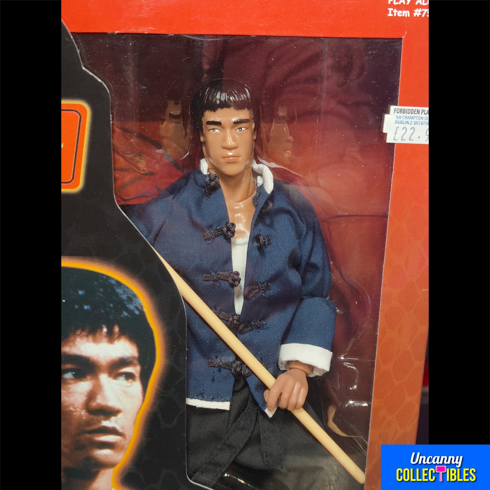 Bruce Lee Dragon Series  The Warrior Play Along Toys Action Figure 30cm