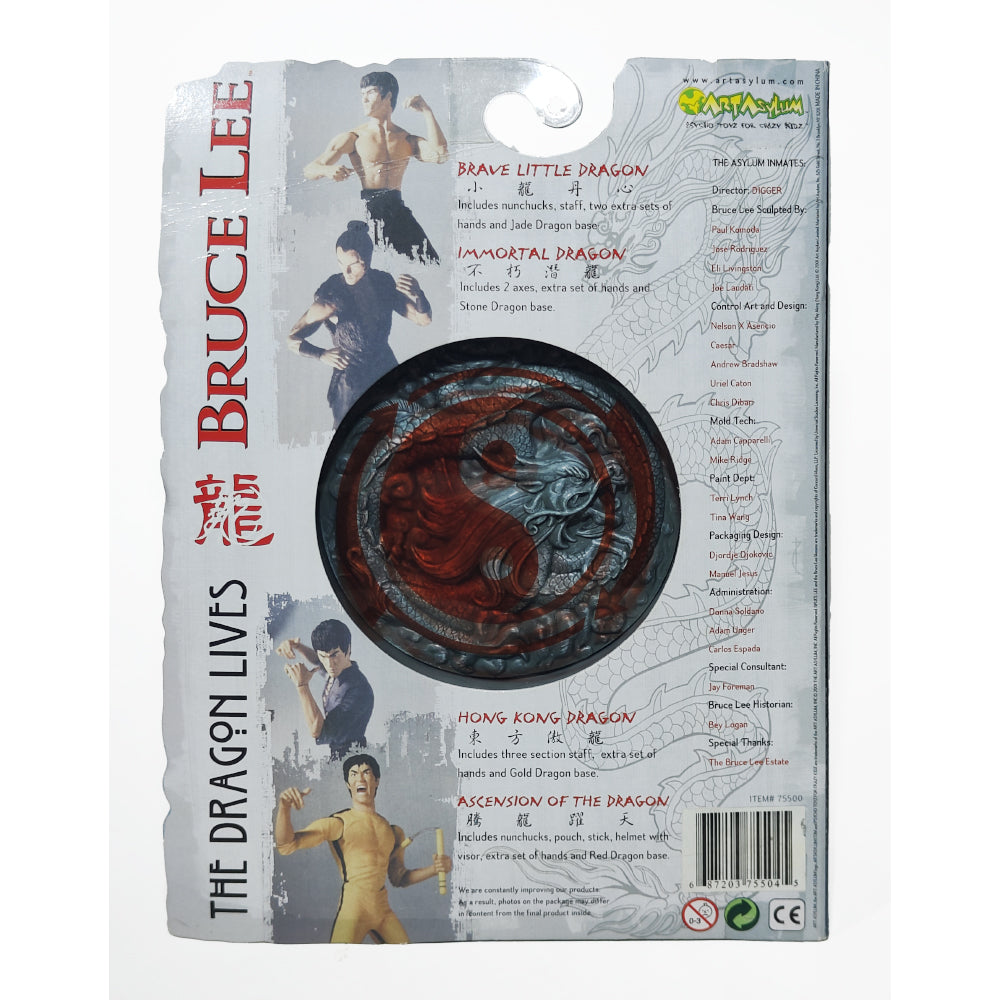 Buy Bruce Lee The Dragon Lives Immortal Dragon 15 Cm Art Asylum Action Figure collectible online at Uncanny Collectibles