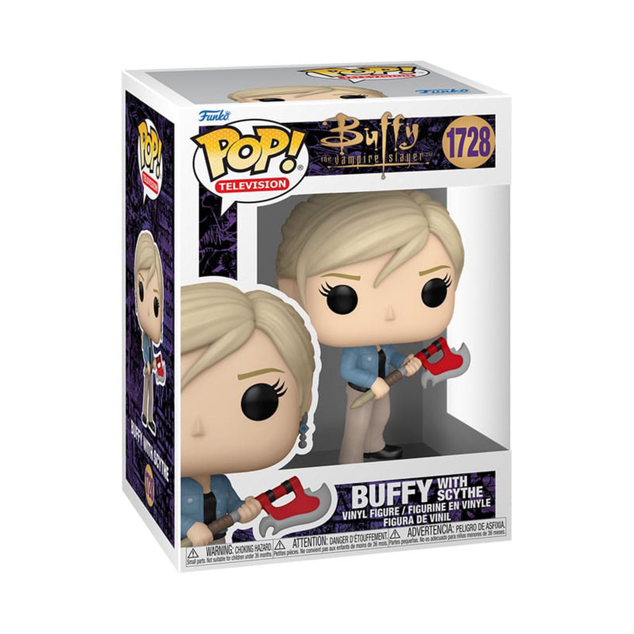 Buffy The Vampire Slayer Buffy With Scythe Funko Pop 1728 Vinyl Figure