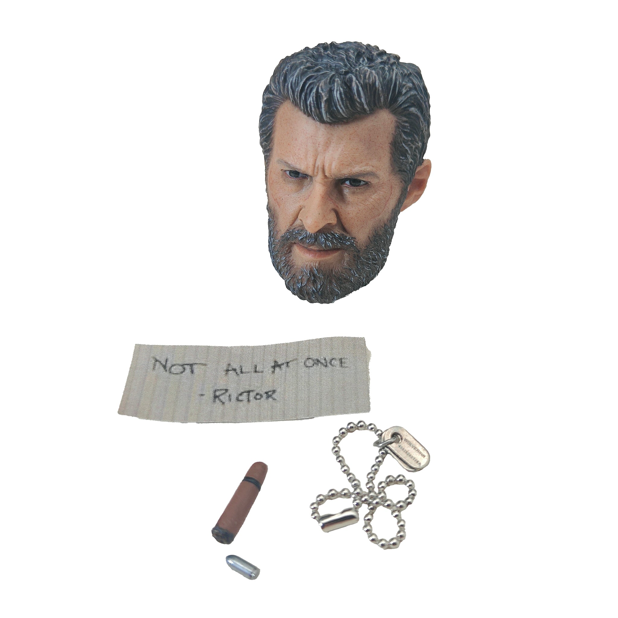 Burning Soul James Howlett Wolverine Logan 1/6 Scale Action Figure – X-Men, Vintage Brands, 30 cm, pre-owned collector piece, Uncanny Collectibles Dublin Ireland