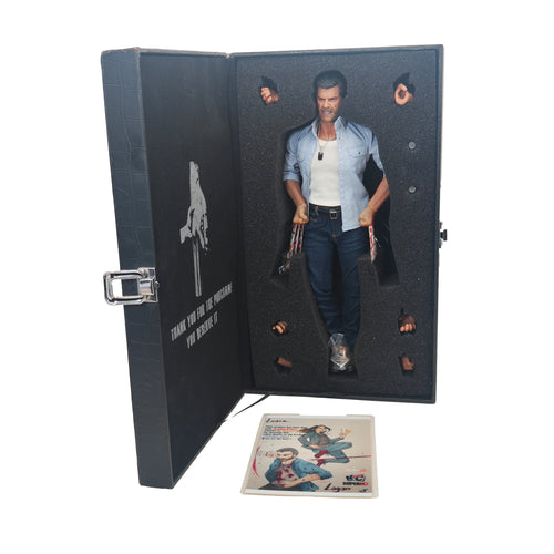 Burning Soul James Howlett Wolverine Logan 1/6 Scale Action Figure – X-Men, Vintage Brands, 30 cm, pre-owned collector piece, Uncanny Collectibles Dublin Ireland
