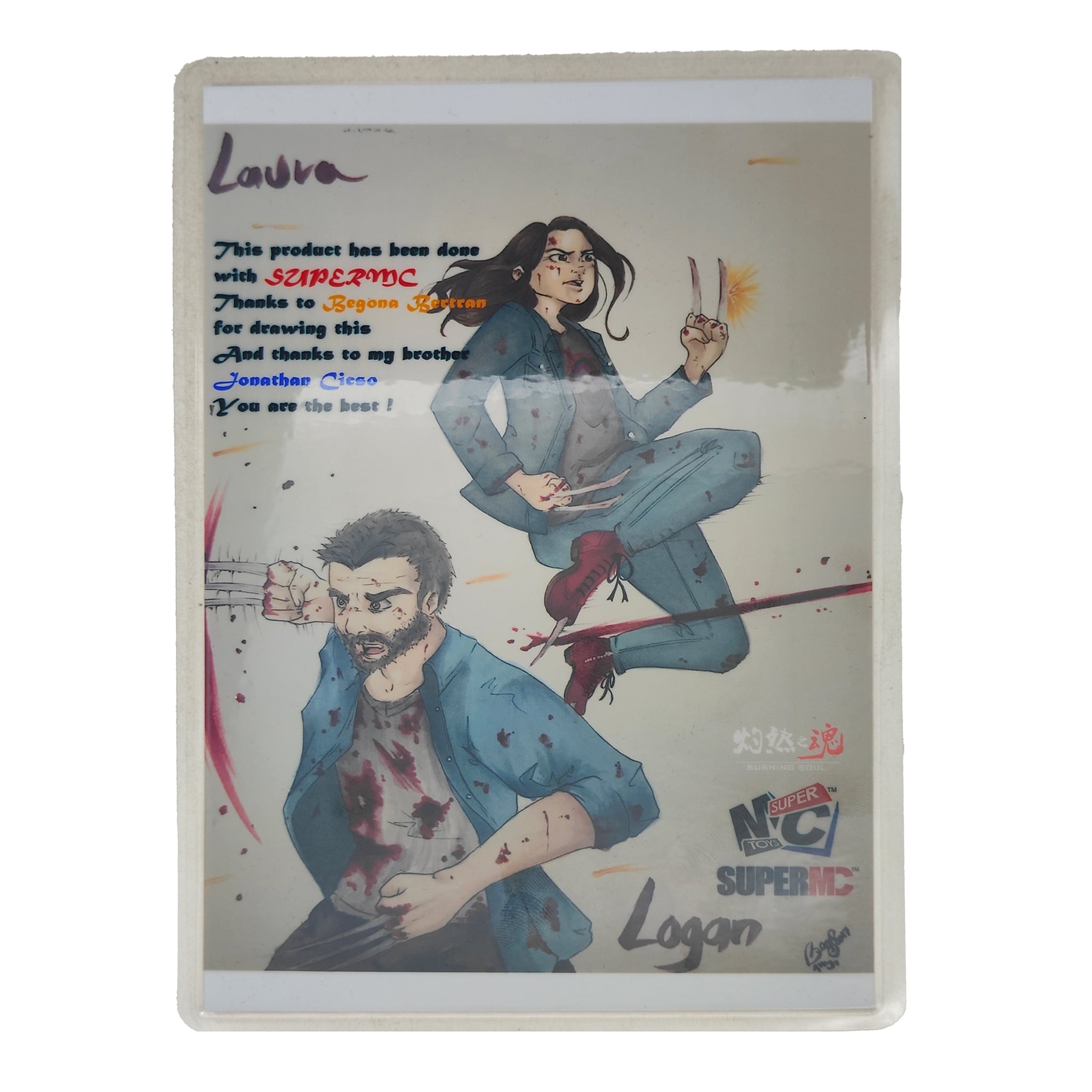 Burning Soul James Howlett Wolverine Logan 1/6 Scale Action Figure