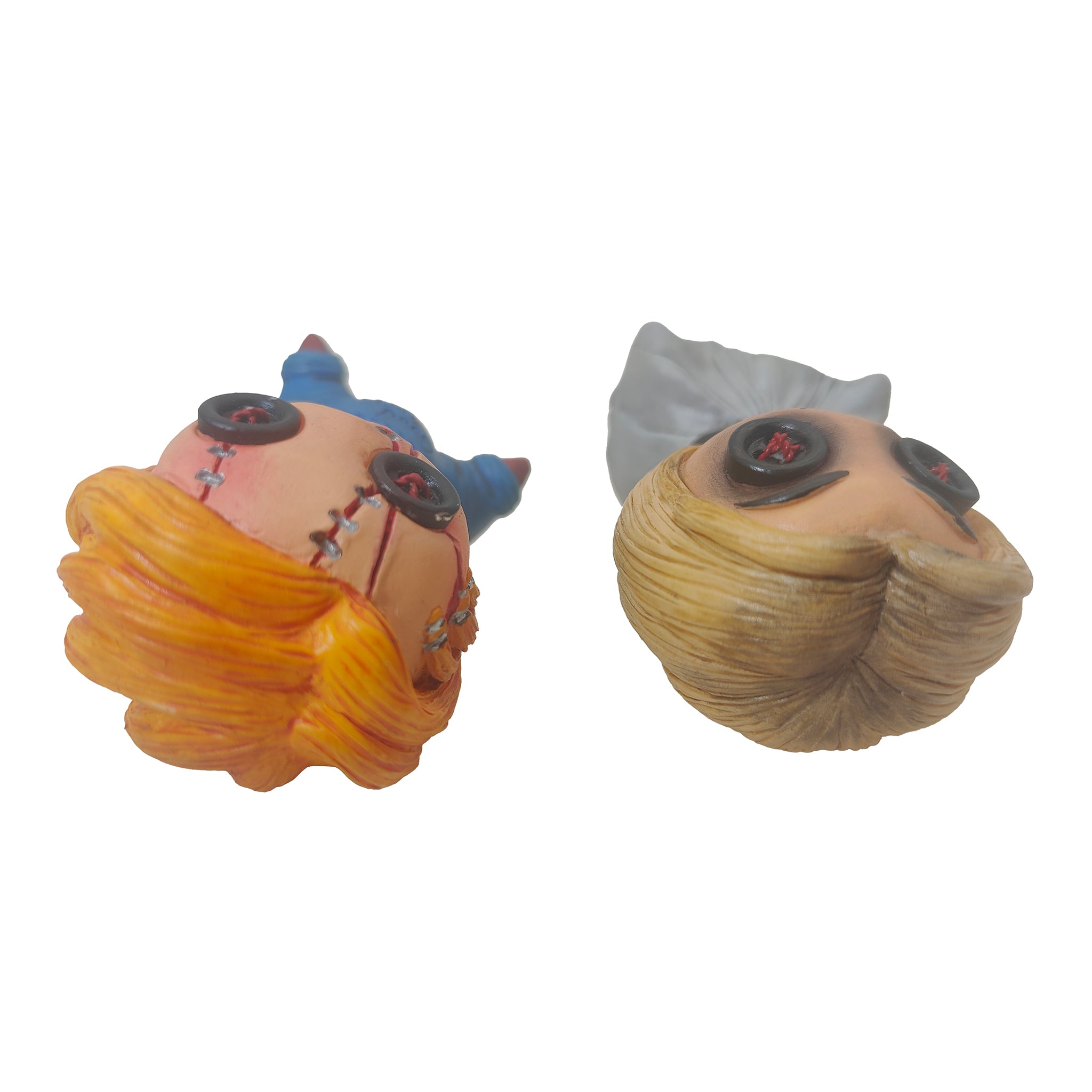 Button Eye Horror Doll and Bride Resin Figure Set AE Treasures Handmade Fan Art – photo 7 of 8