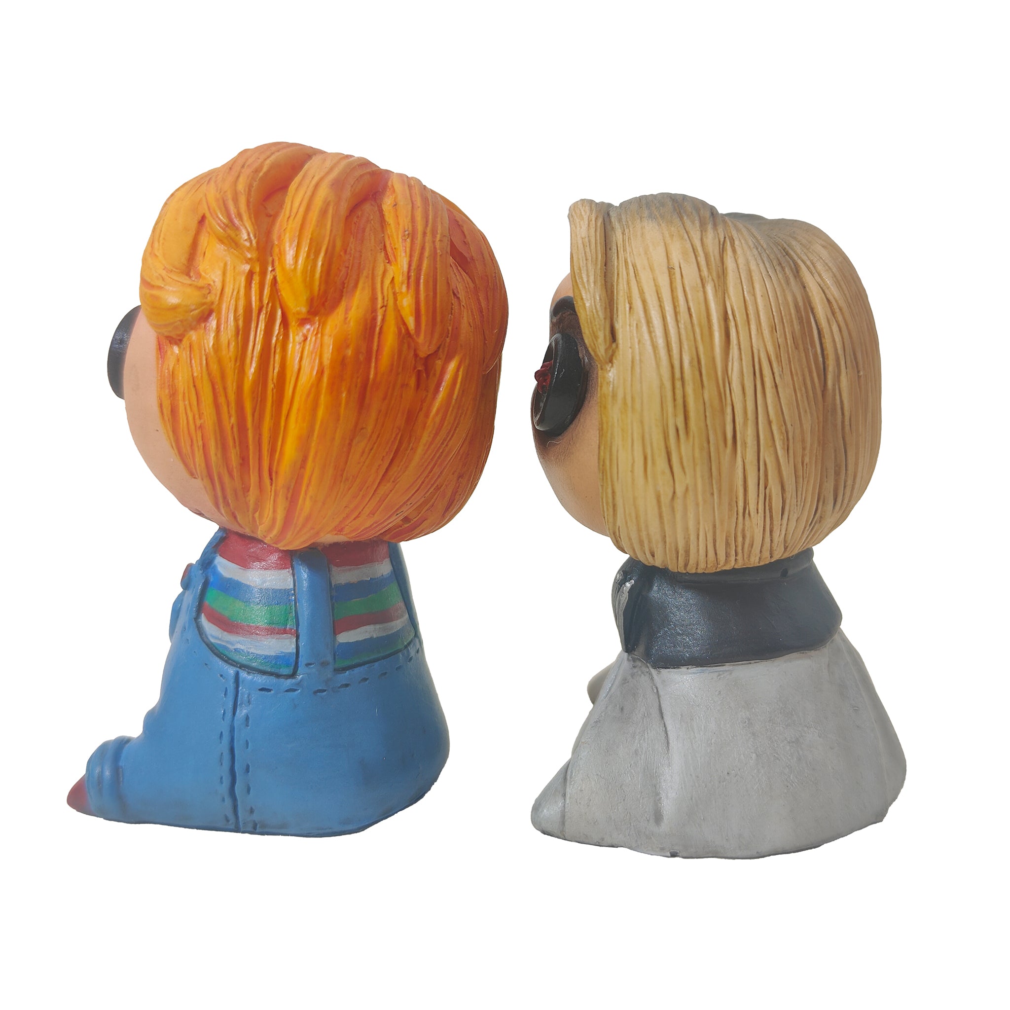 Button Eye Horror Doll and Bride Resin Figure Set AE Treasures Handmade Fan Art – photo 5 of 8