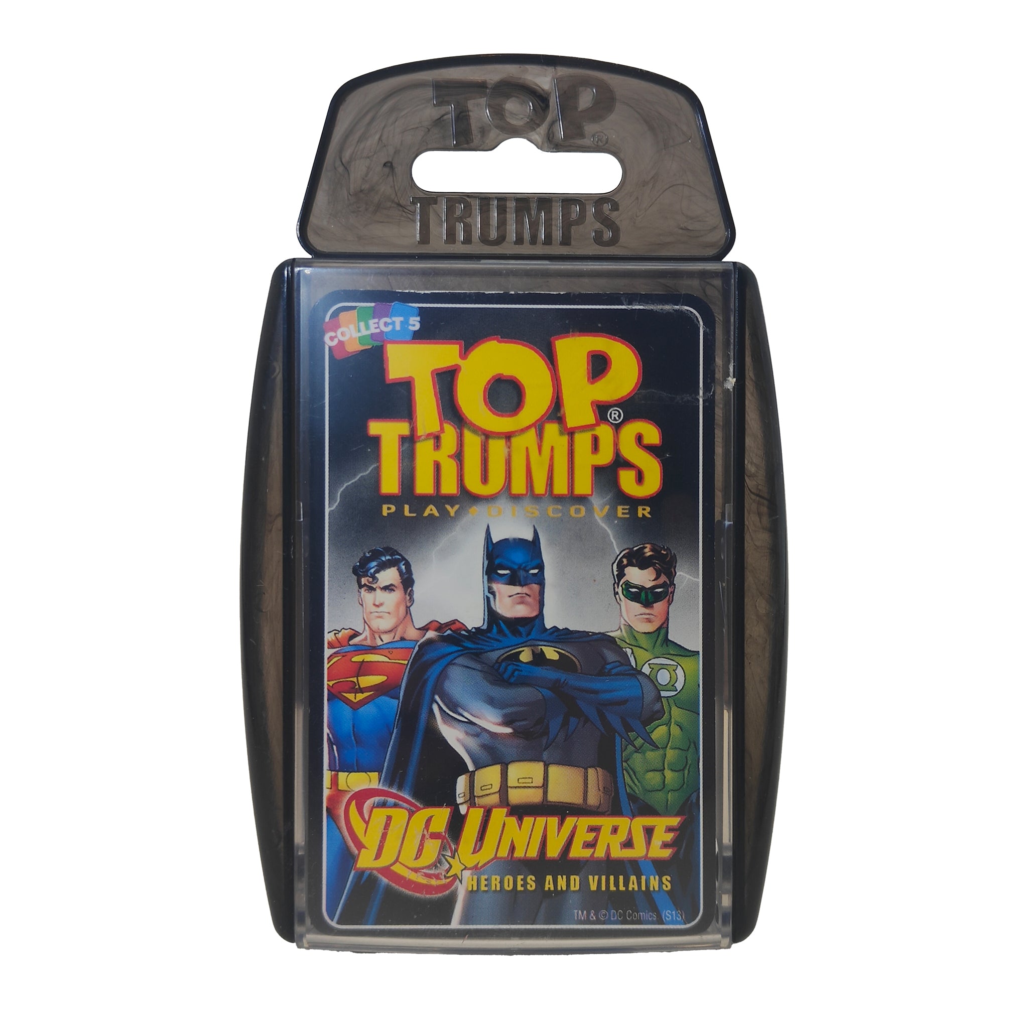 DC Universe Heroes and Villains Top Trumps Card Game – Batman, Vintage Brands, -, pre-owned collector piece, Uncanny Collectibles Dublin Ireland