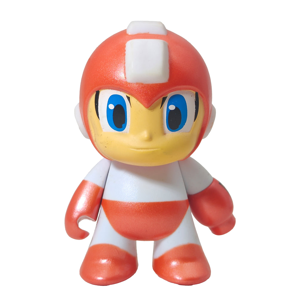 Capcom Megaman Metallic Red Kidrobot Mini Figure 2016  7cm – Video Game Characters, NECA, 7 cm, 2016, pre-owned collector piece, Uncanny Collectibles Dublin Ireland