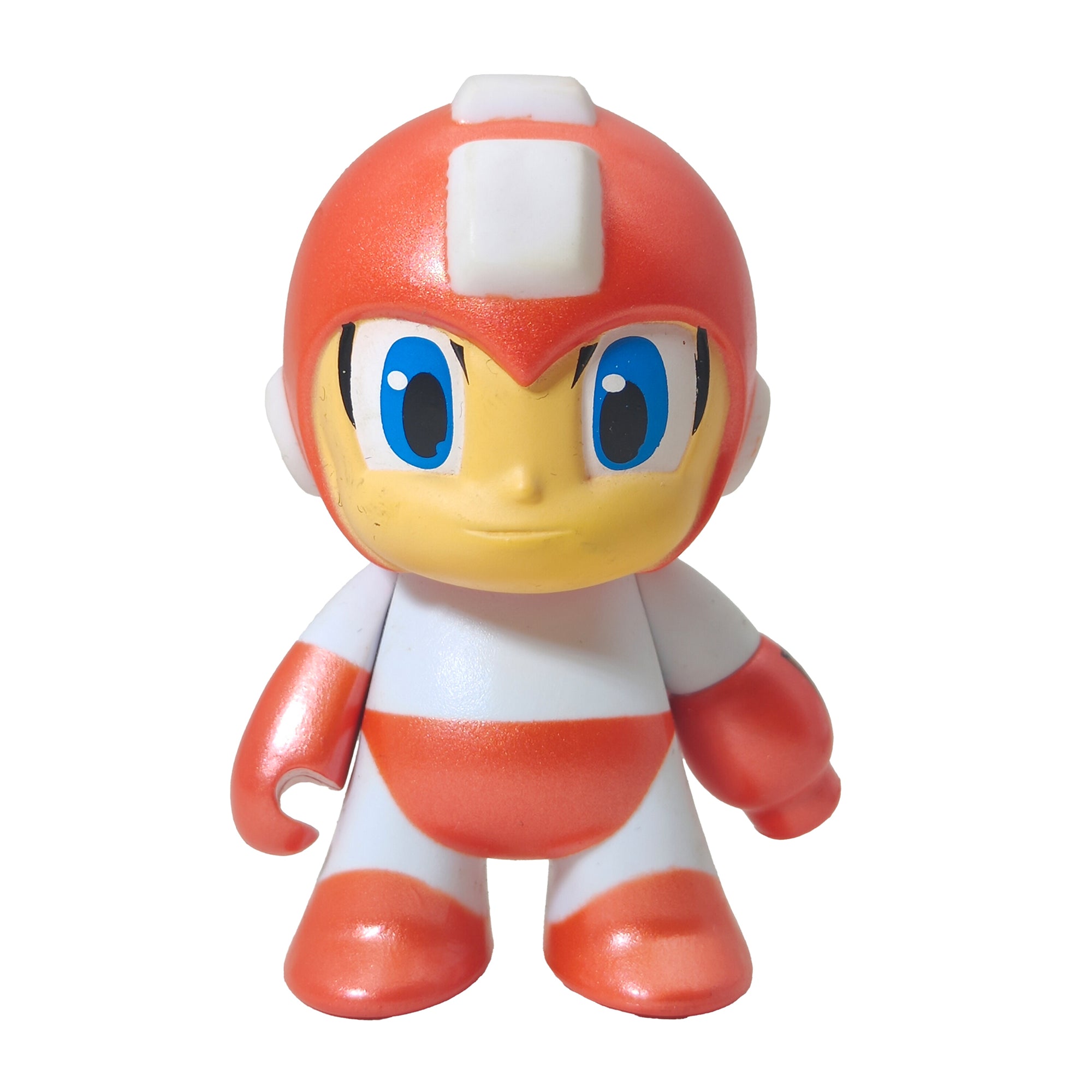 Capcom Megaman Metallic Red Kidrobot Mini Figure 2016  7cm