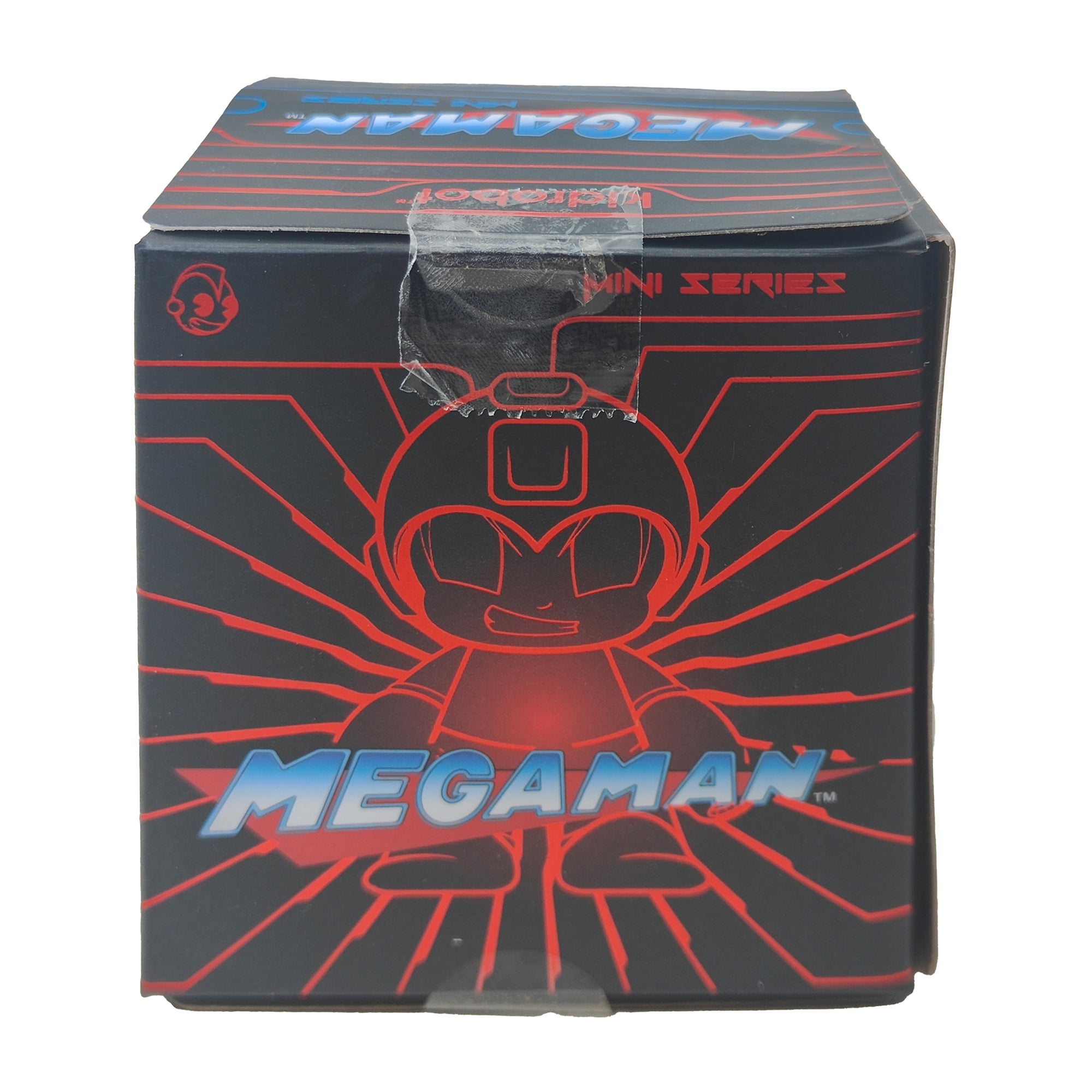 Capcom Megaman Metallic Red Kidrobot Mini Figure 2016  7cm