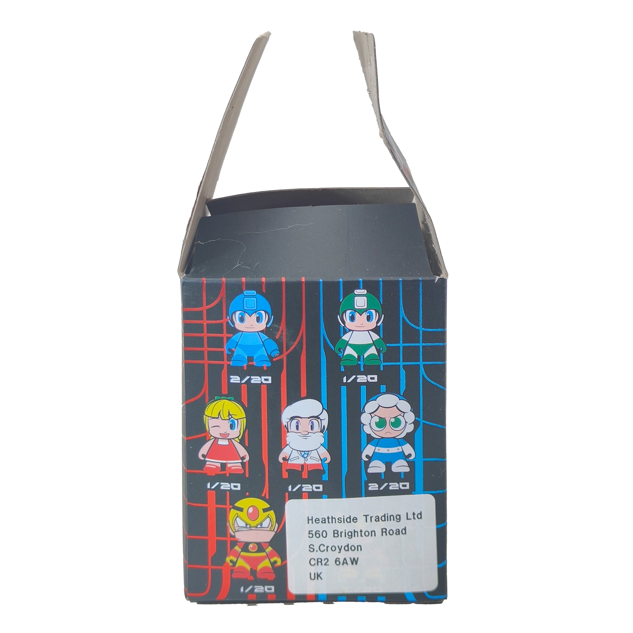 Capcom Megaman Metallic Red Kidrobot Mini Figure 2016  7cm – Video Game Characters, NECA, 7 cm, 2016, pre-owned collector piece, Uncanny Collectibles Dublin Ireland