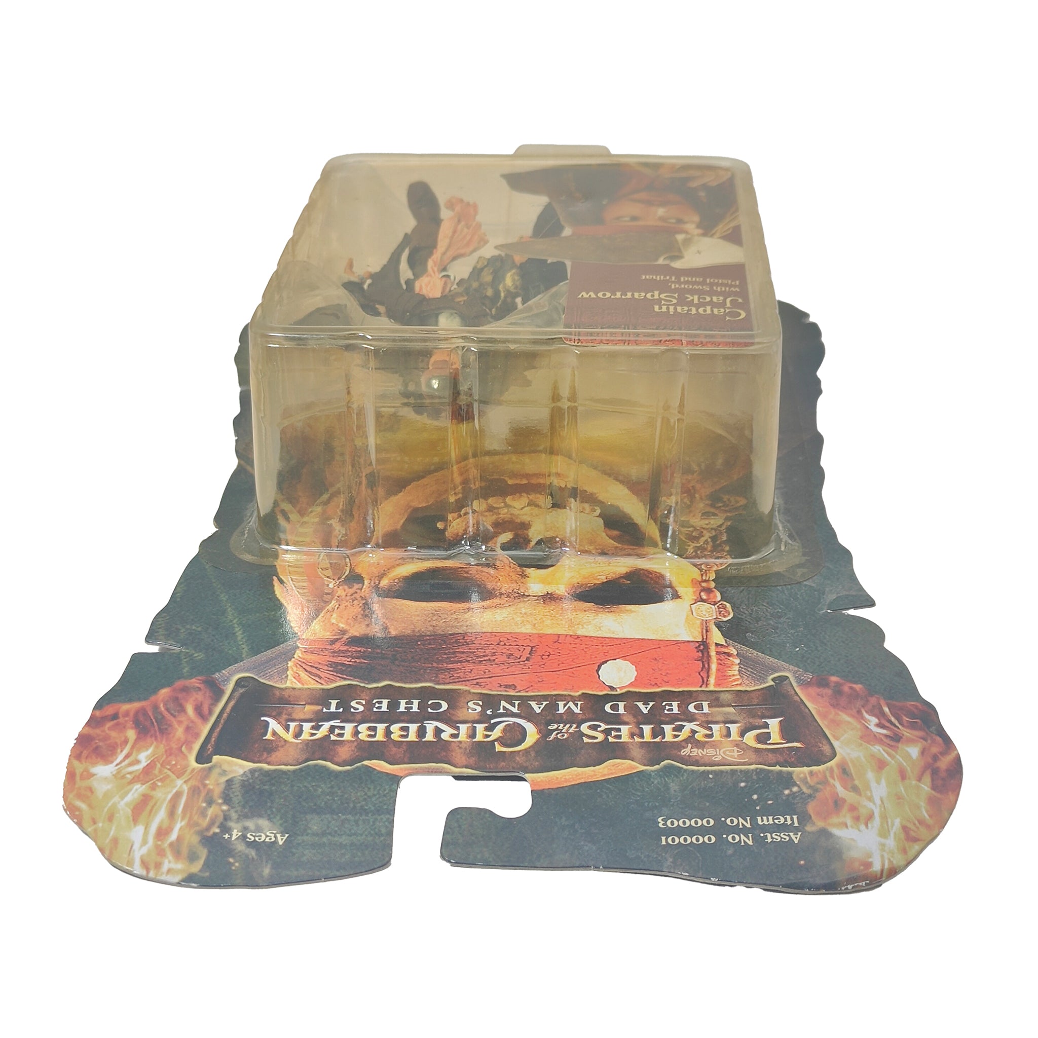 Captain Jack Sparrow Pirates Of The Caribbean DMC  Zizzle Action Figure 2006 9cm – Movie Icons & Heroes, Vintage Brands, 9 cm, 2006, pre-owned collector piece, Uncanny Collectibles Dublin Ireland