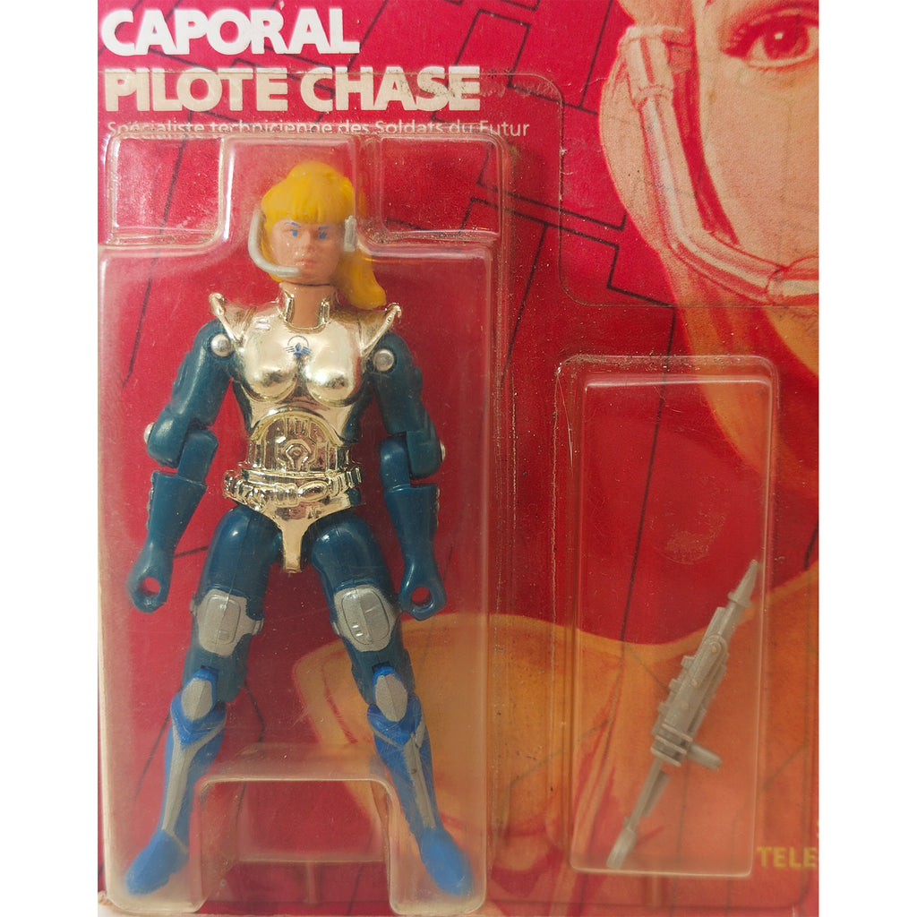 Captain Power Corporal Pilot Chase Mattel  Action Figure 1987