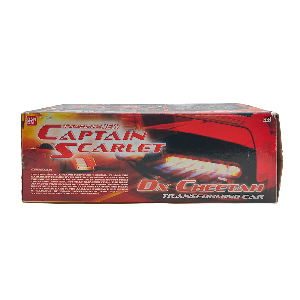Captain Scarlet Dx Cheetah Transforming Car With Sound Bandai 2006 Gerry Anderson 96025 – Gerry Anderson Universe, Bandai, 35 cm, 2006, pre-owned collector piece, Uncanny Collectibles Dublin Ireland