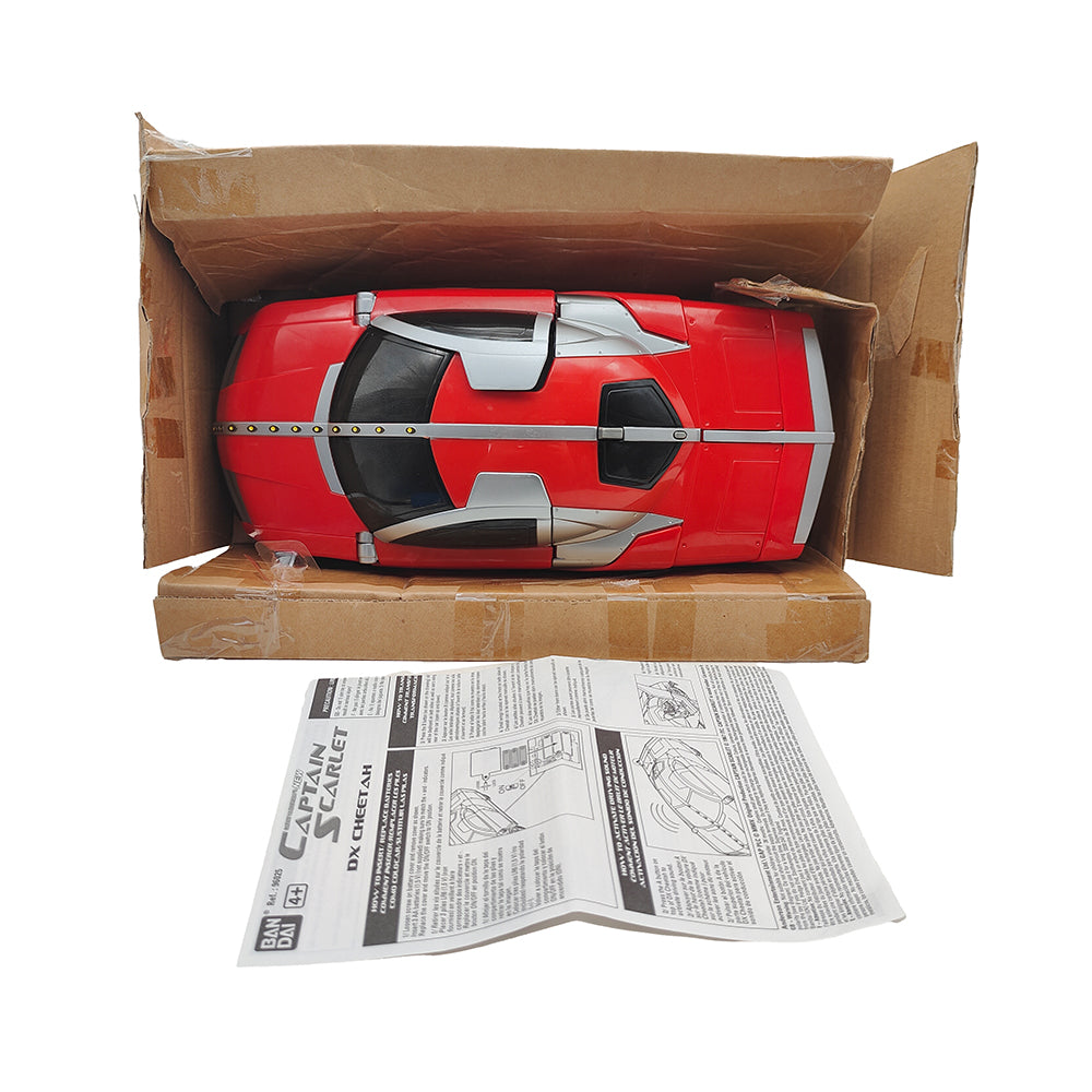 Captain Scarlet Dx Cheetah Transforming Car With Sound Bandai 2006 Gerry Anderson 96025 – Gerry Anderson Universe, Bandai, 35 cm, 2006, pre-owned collector piece, Uncanny Collectibles Dublin Ireland