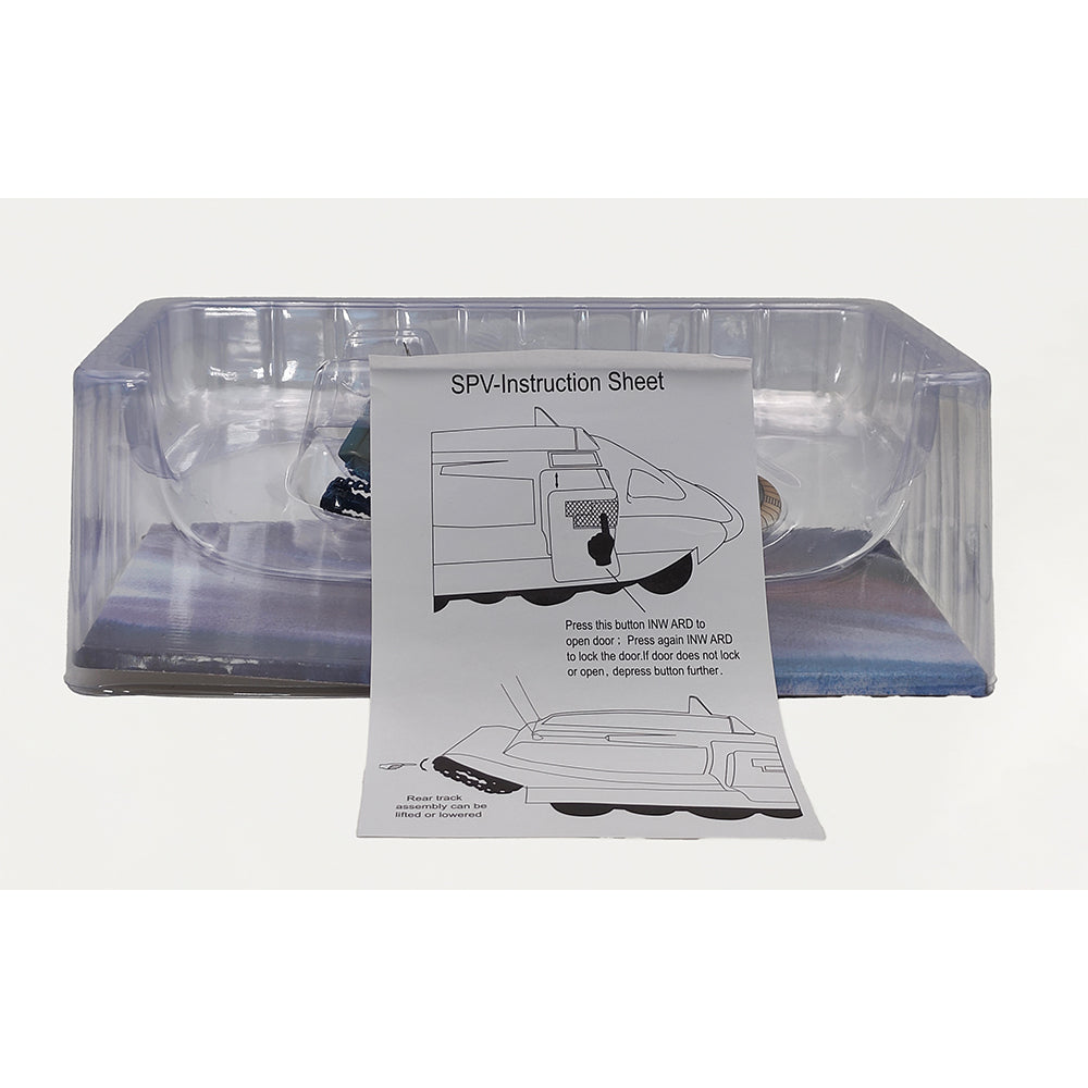 Captain Scarlet Spectrum Pursuit Vehicle SPV Diecast Product Enterprise Gerry Anderson – Gerry Anderson Universe, Vintage Brands, 18 cm, 2005, pre-owned collector piece, Uncanny Collectibles Dublin Ireland