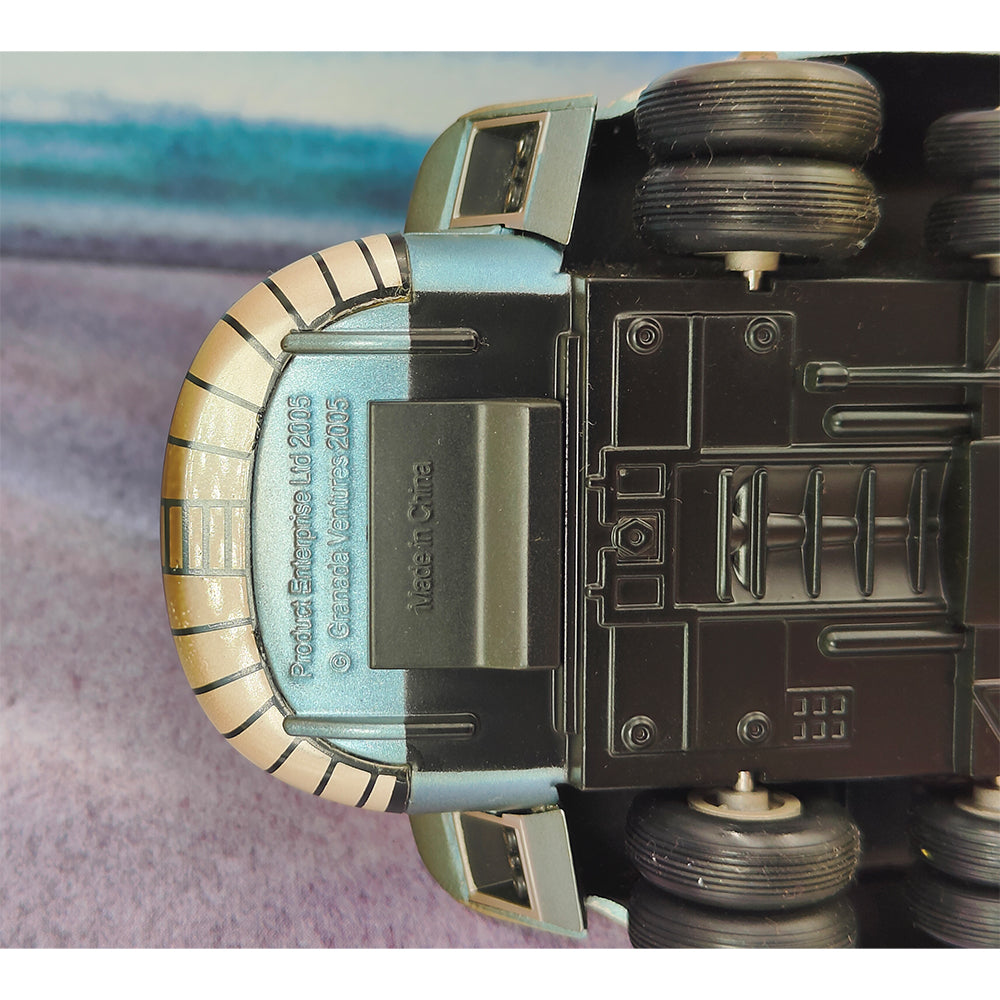 Captain Scarlet Spectrum Pursuit Vehicle SPV diecast by Product Enterprise, 18cm long official Gerry Anderson collectible in used condition with original box