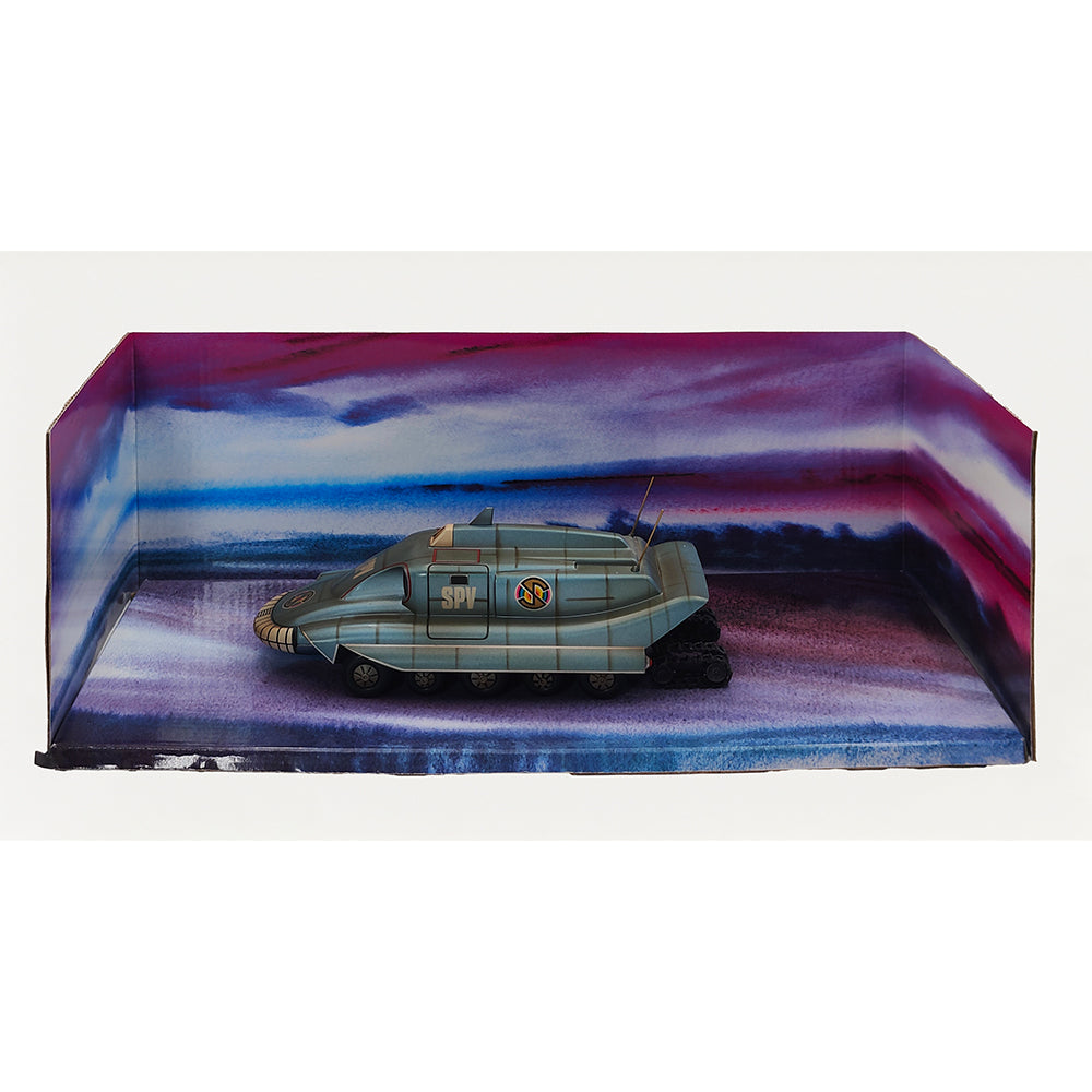 Captain Scarlet Spectrum Pursuit Vehicle SPV Diecast Product Enterprise Gerry Anderson – Gerry Anderson Universe, Vintage Brands, 18 cm, 2005, pre-owned collector piece, Uncanny Collectibles Dublin Ireland