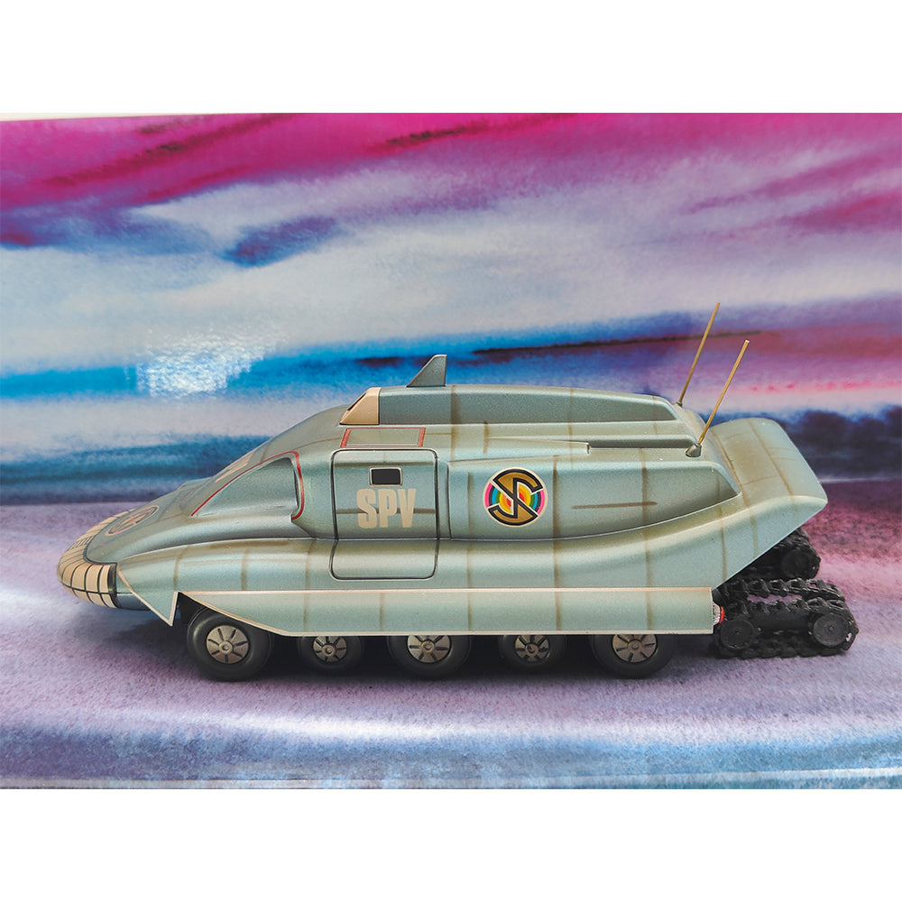 Captain Scarlet Spectrum Pursuit Vehicle SPV diecast by Product Enterprise, 18cm long official Gerry Anderson collectible in used condition with original box