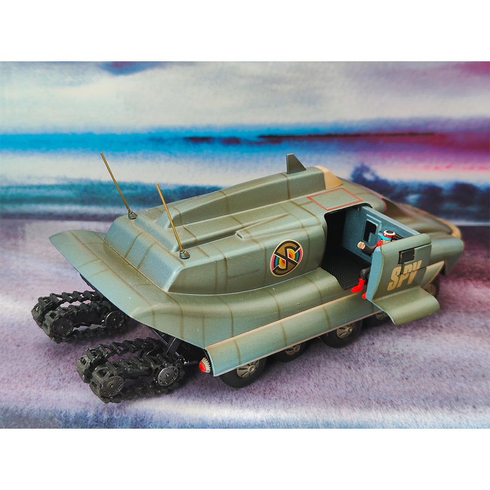Captain Scarlet Spectrum Pursuit Vehicle SPV diecast by Product Enterprise, 18cm long official Gerry Anderson collectible in used condition with original box