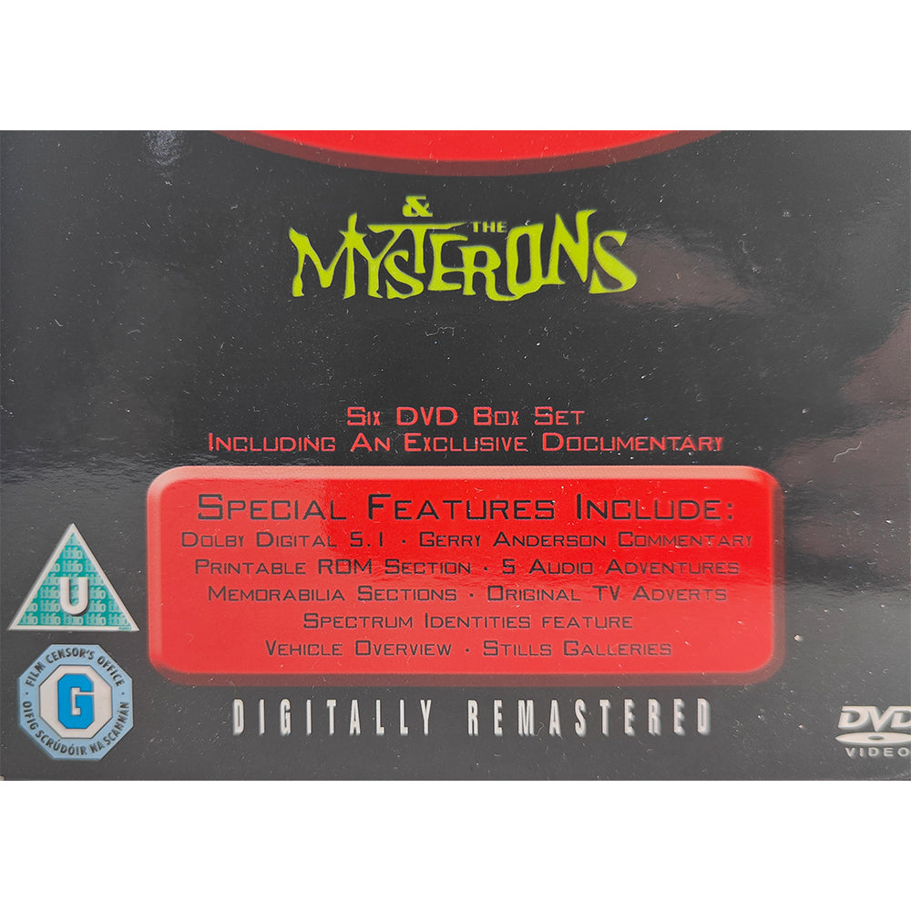 Captain Scarlet & The Mysterons Complete Series DVD Box Set by ITV Studios 2004, 6-disc collection with all 32 episodes in used condition"