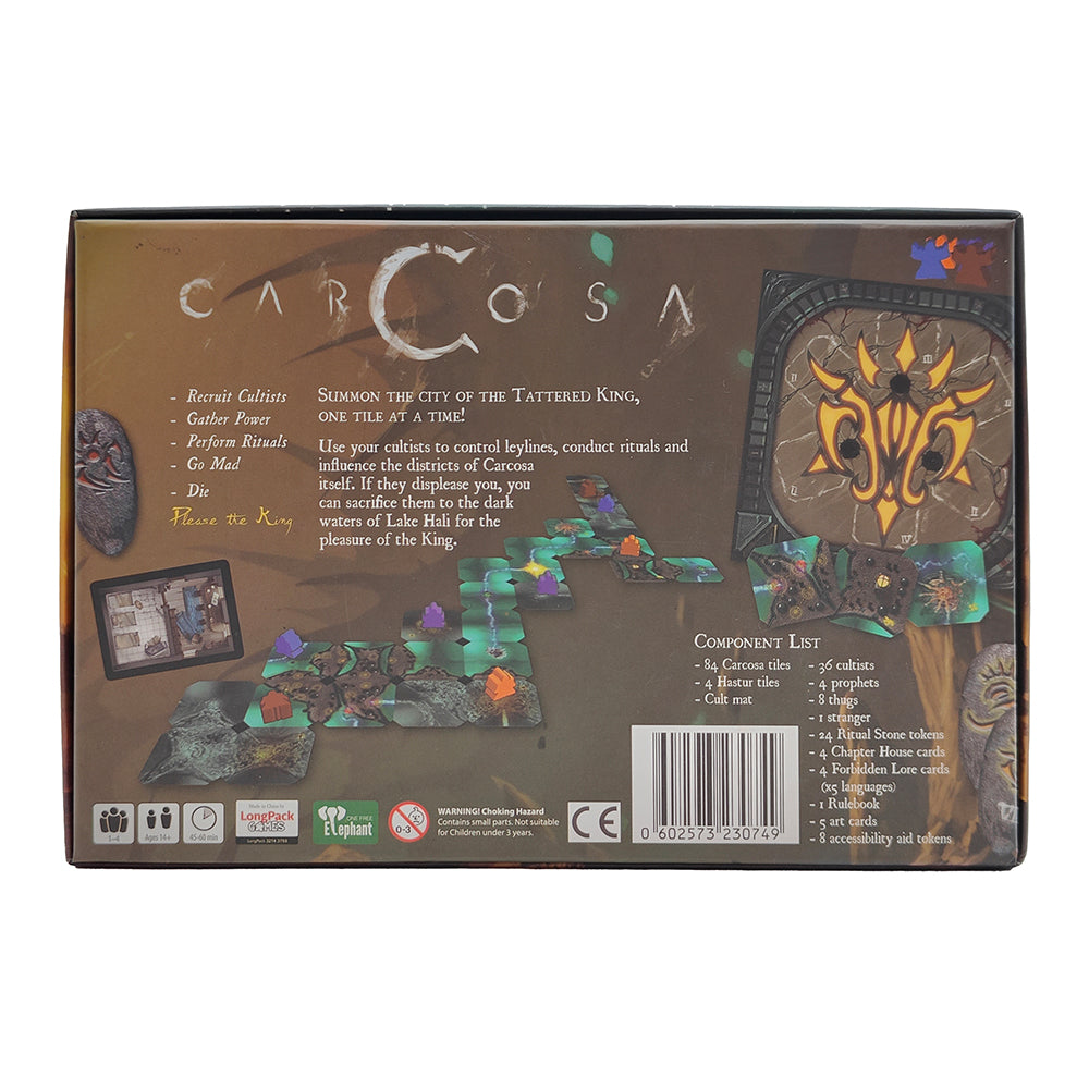 Carcosa Board Game - Lovecraftian Strategy Game by One Free Elephant 2017 – Board Game, One Free Elephant, -, 2017, pre-owned collector piece, Uncanny Collectibles Dublin Ireland