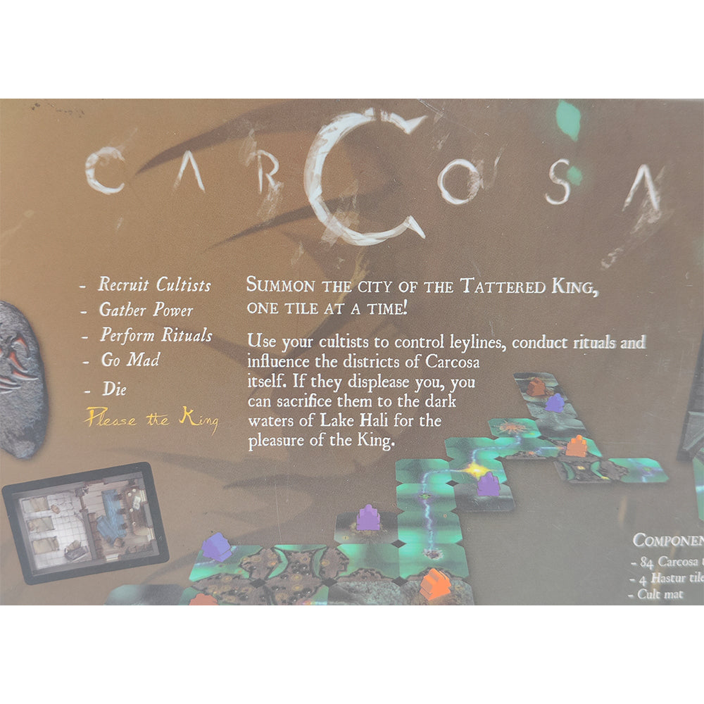 Carcosa Board Game - Lovecraftian Strategy Game by One Free Elephant 2017 – Board Game, One Free Elephant, -, 2017, pre-owned collector piece, Uncanny Collectibles Dublin Ireland