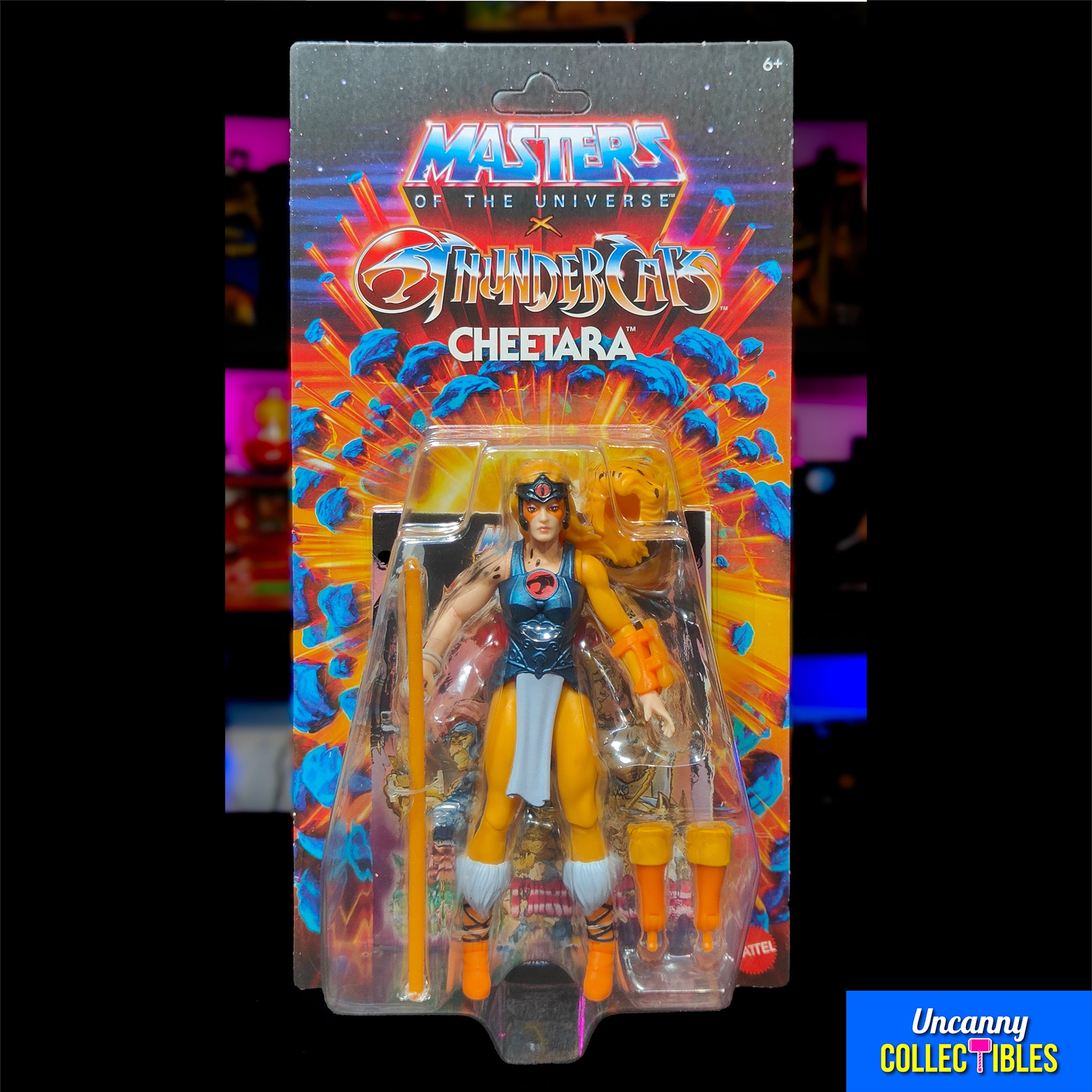Cheetara Masters of the Universe x ThunderCats Mattel Action Figure 14 cm – Thundercats, Mattel, 14 cm, 2025, brand new collector item, Uncanny Collectibles Dublin Ireland