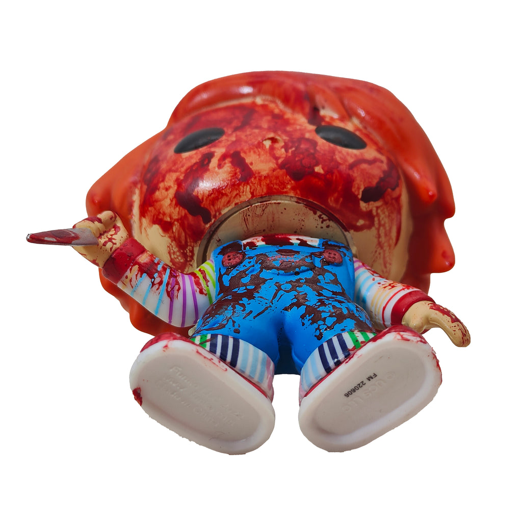 Child's Play 2 Chucky Custom Bloody Funko Pop 56 Vinyl Figure