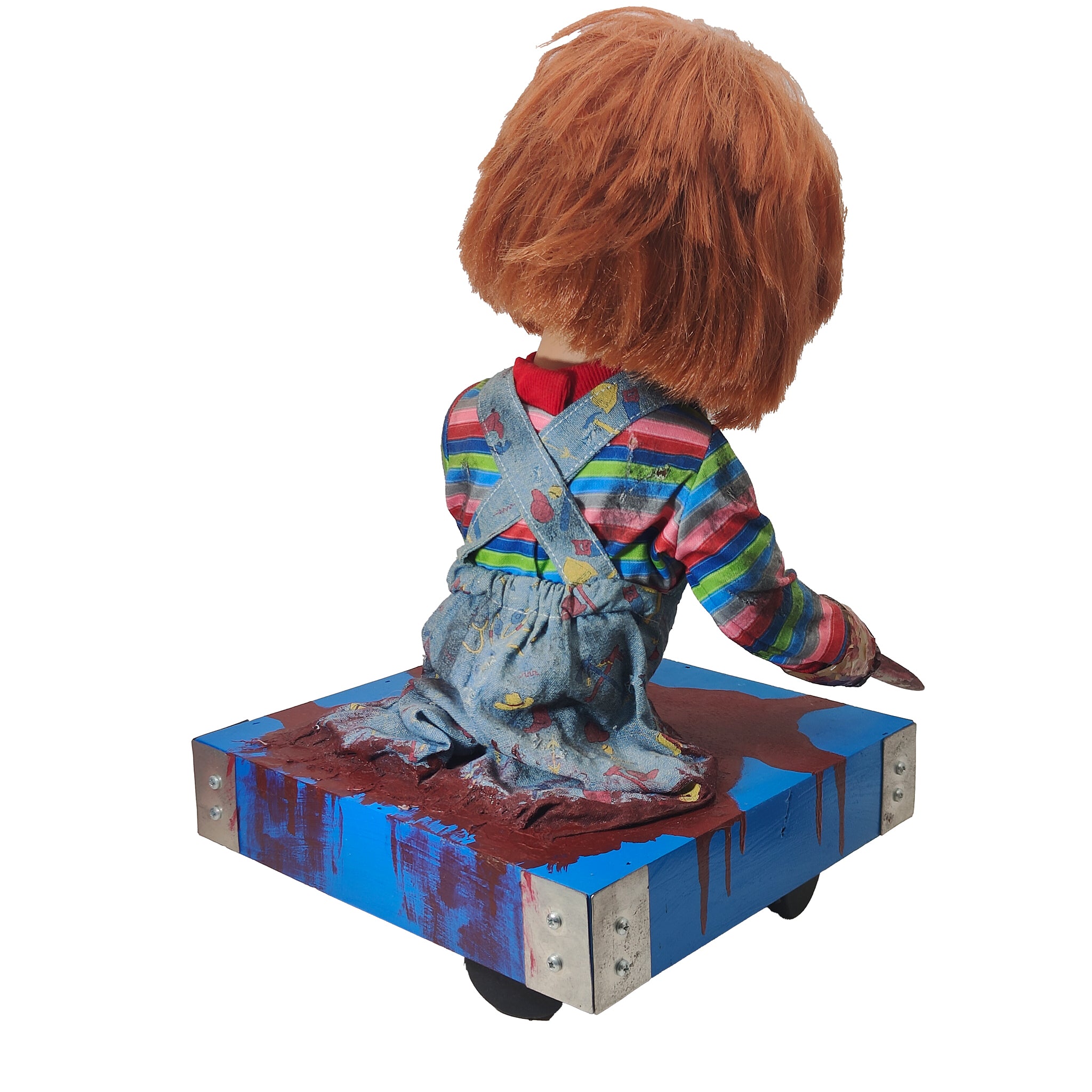 Child's Play 2 Chucky Custom Factory Cart Prop Replica Mega Scale Figure