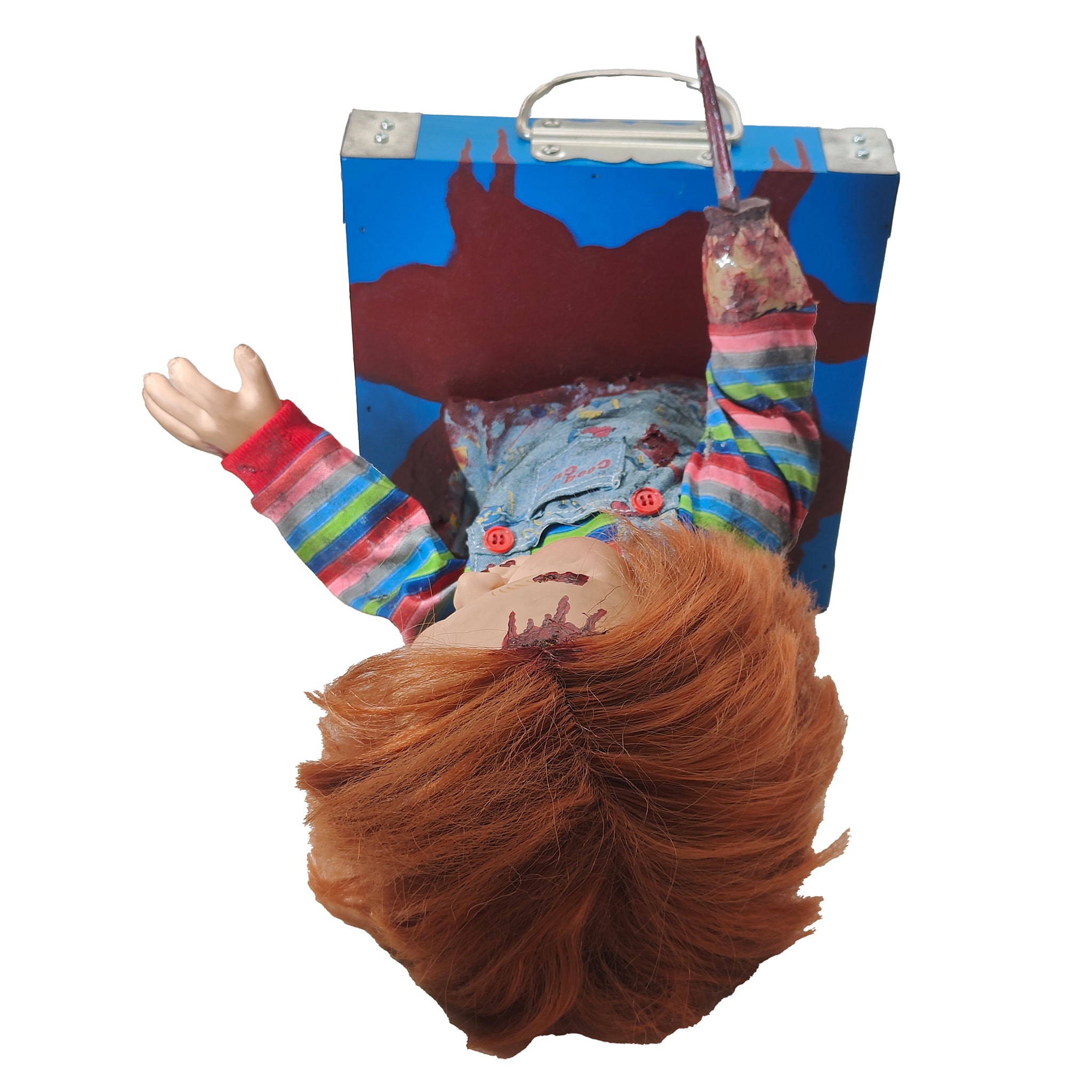 Child's Play 2 Chucky Custom Factory Cart Prop Replica Mega Scale Figure