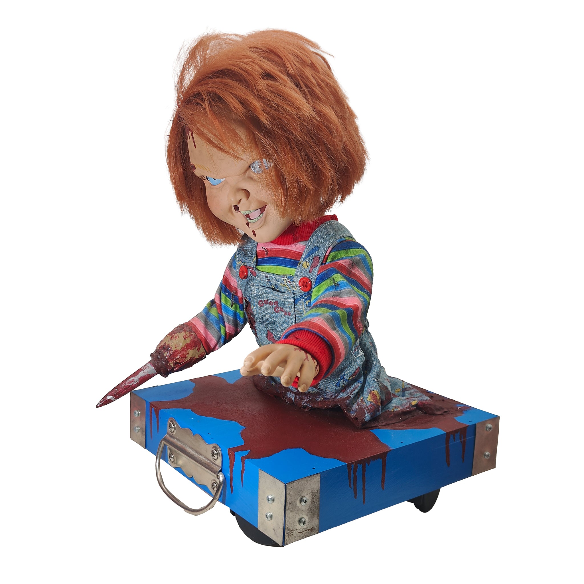 Child's Play 2 Chucky Custom Factory Cart Prop Replica Mega Scale Figure