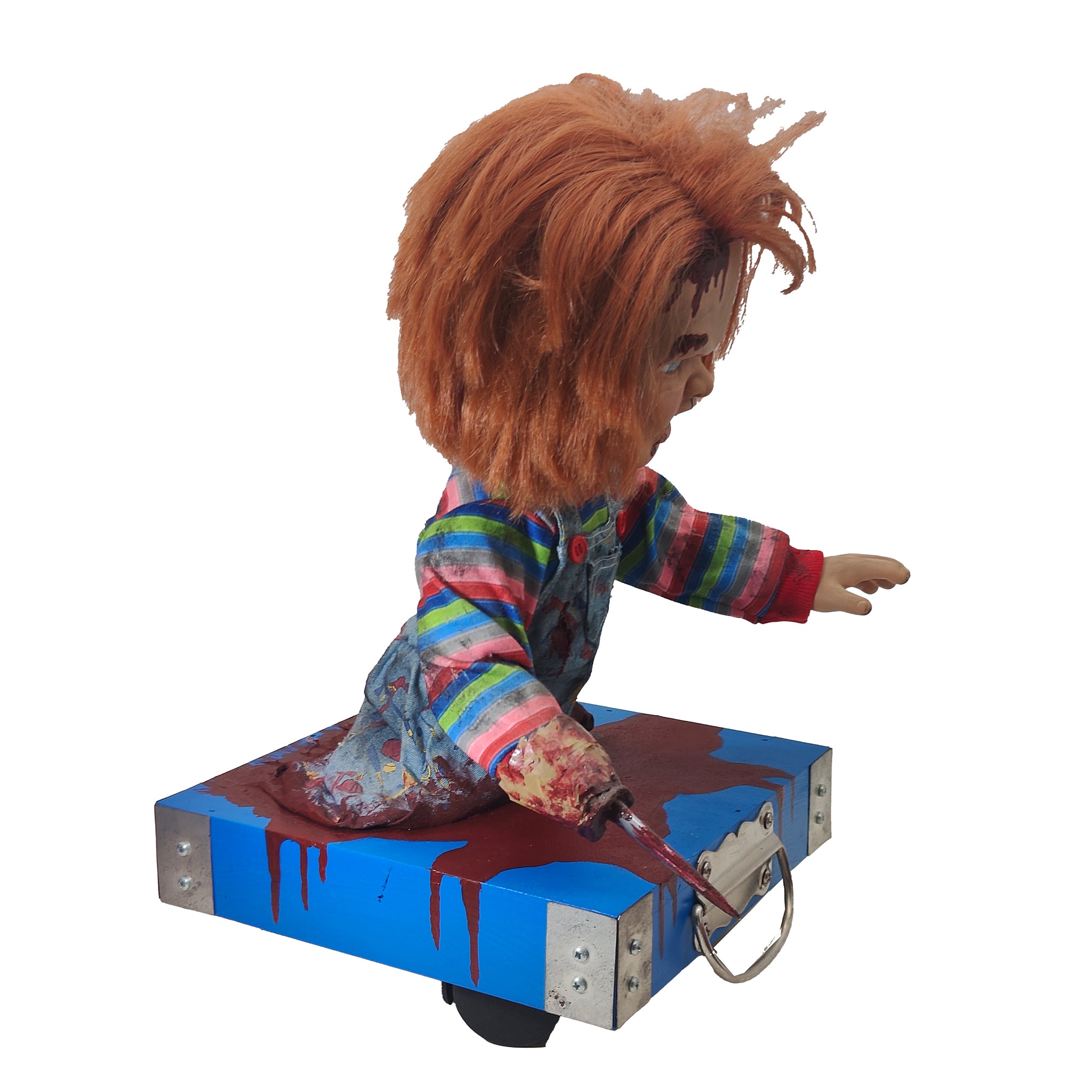 Child's Play 2 Chucky Custom Factory Cart Prop Replica Mega Scale Figure