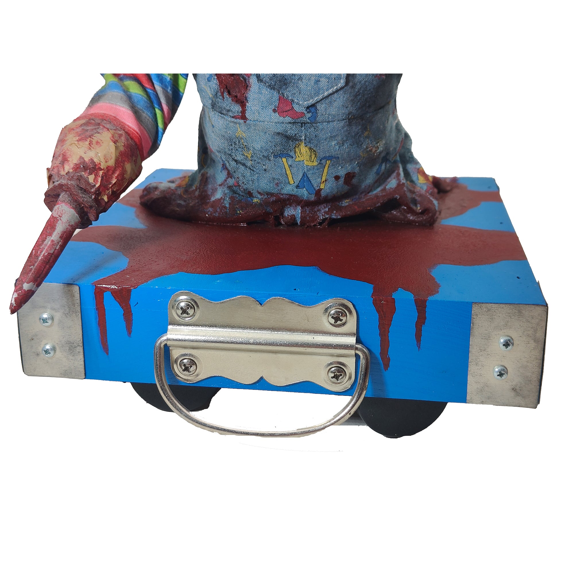 Child's Play 2 Chucky Custom Factory Cart Prop Replica Mega Scale Figure