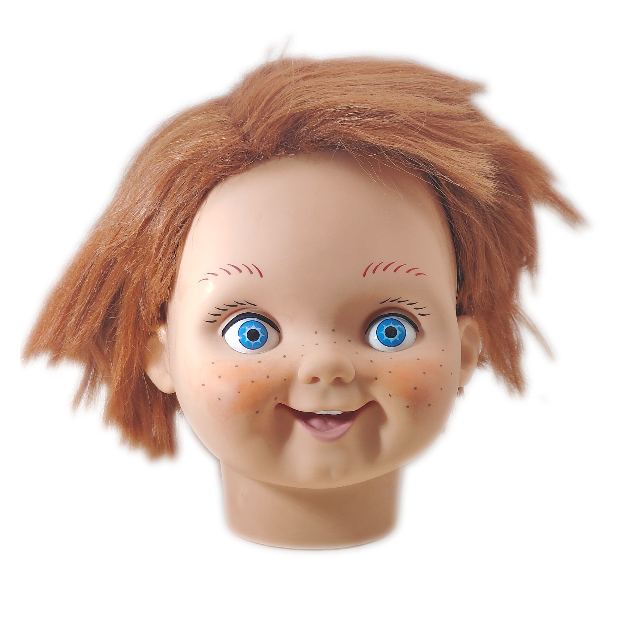 Child's Play 2 Chucky Good Guy Trick or Treat Studios Life Size Spare Head, 18cm, pre-owned