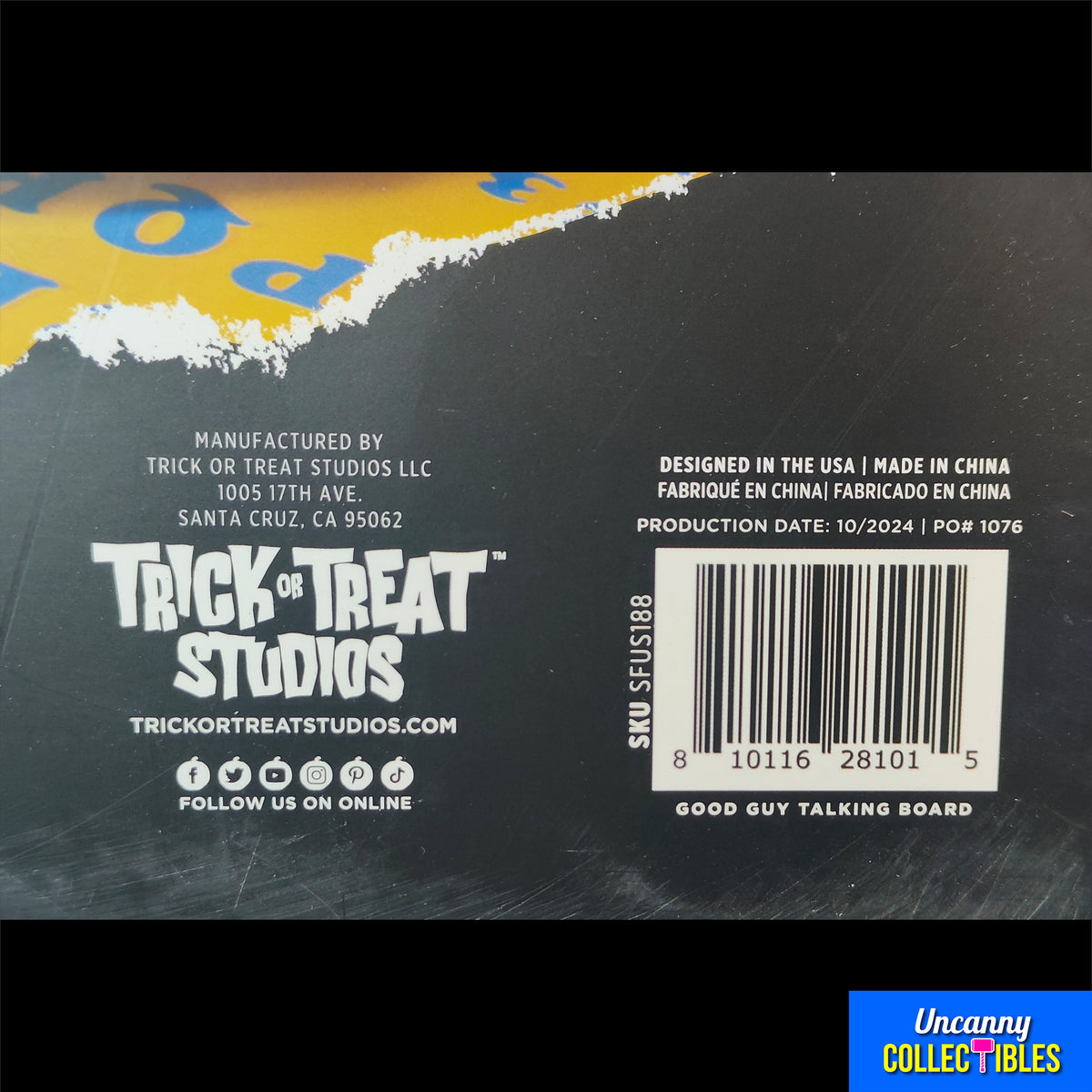 Child's Play 2 Good Guy Talking Board Trick or Treat Studios 1:1 Replica