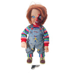 Child's Play 3 Pizza Face Chucky Mezco Mega Scale Talking Figure