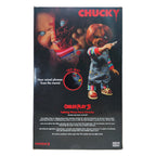 Child's Play 3 Pizza Face Chucky Mezco Mega Scale Talking Figure