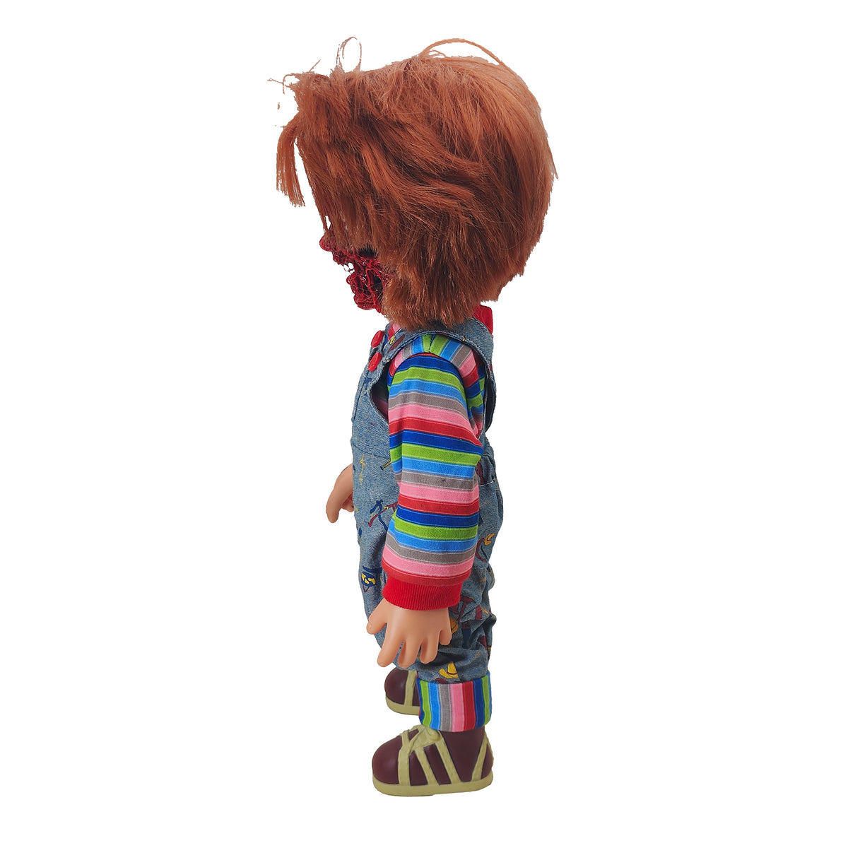 Child's Play 3 Pizza Face Chucky Mezco Mega Scale Talking Figure