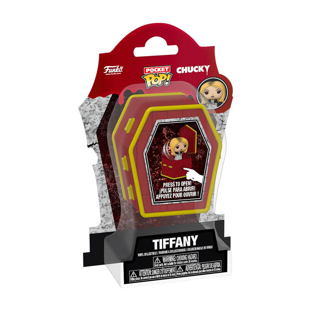 Child's Play Bride of Chucky Tiffany Coffin Funko Pocket Pop Vinyl Figure