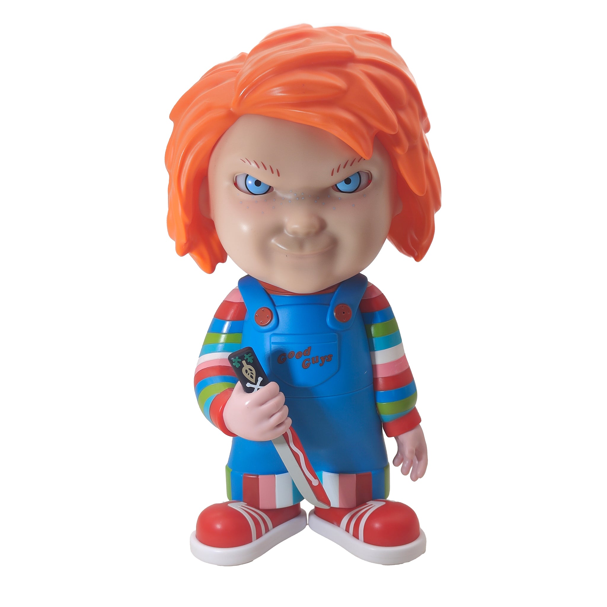 Childs Play Chucky Good Guys Popcorn Bucket Light Up Talking Cinemark 2024, 30cm, pre-owned