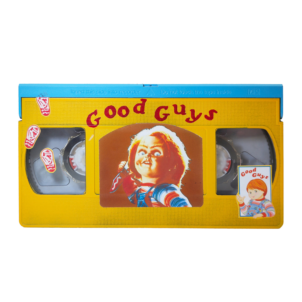 Child's Play Chucky Good Guys VHS Tape Night Light Lamp Handmade No Lights