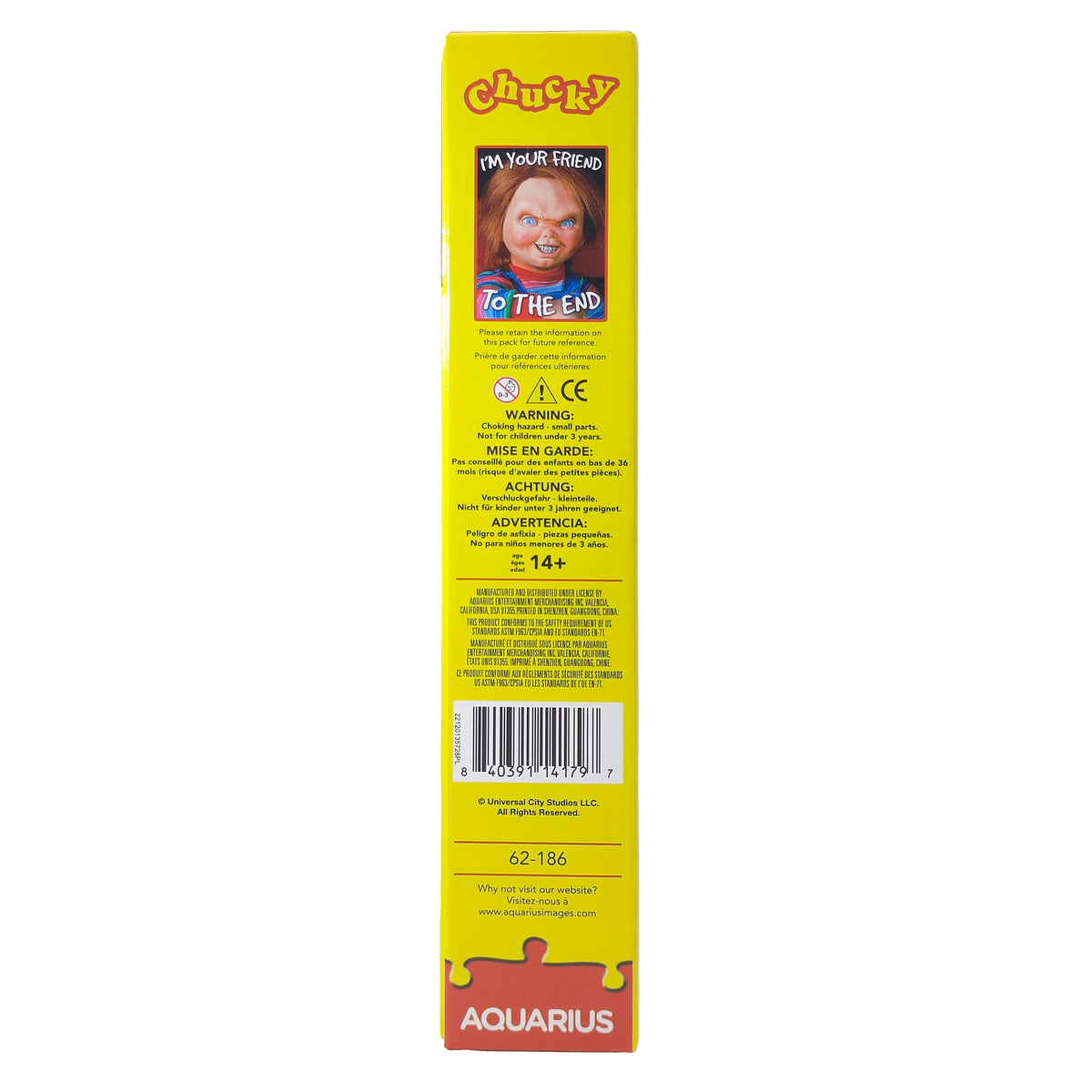 Child's Play Chucky I'm Your Friend To The End Aquarius 500 Jigsaw Puzzle