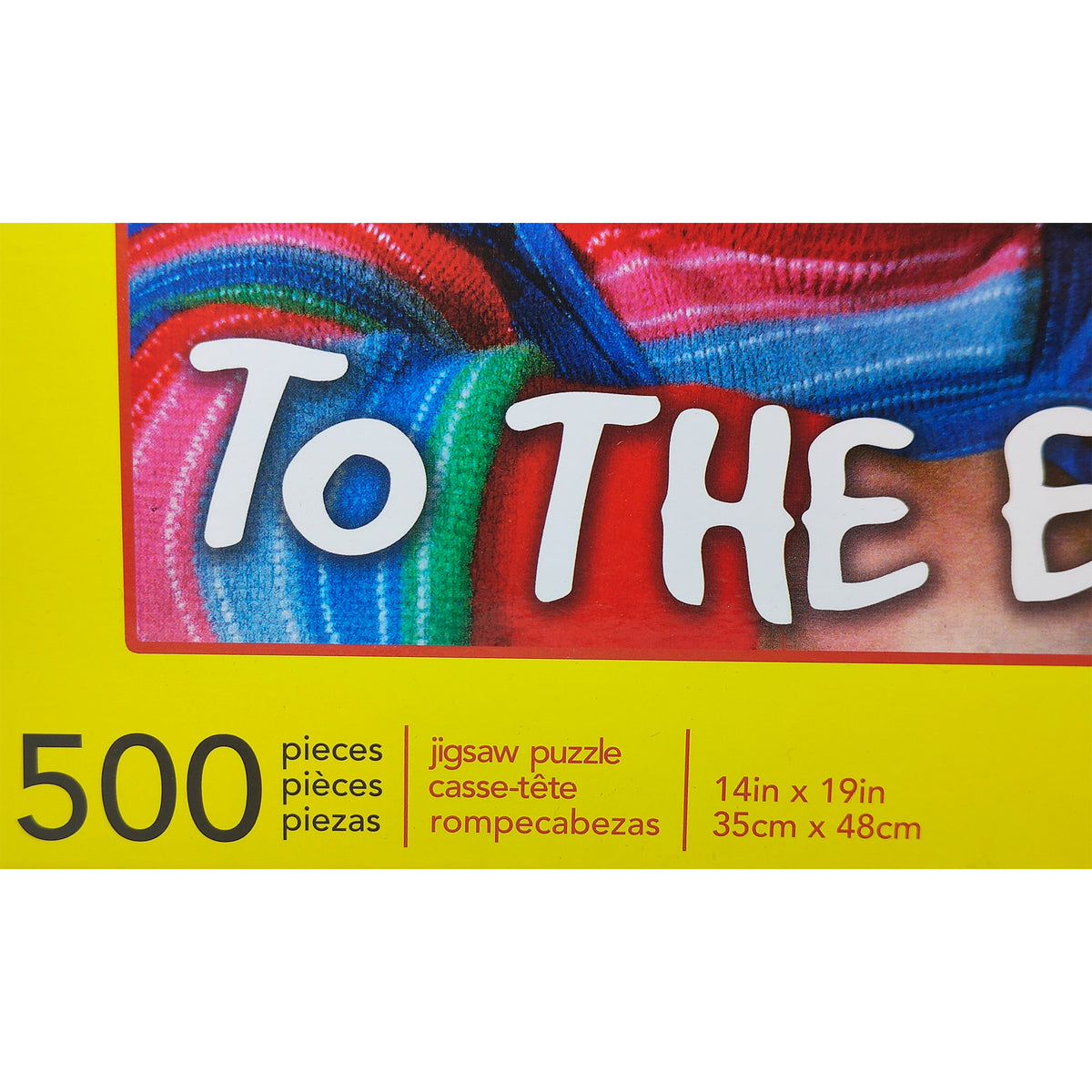 Child's Play Chucky I'm Your Friend To The End Aquarius 500 Jigsaw Puzzle